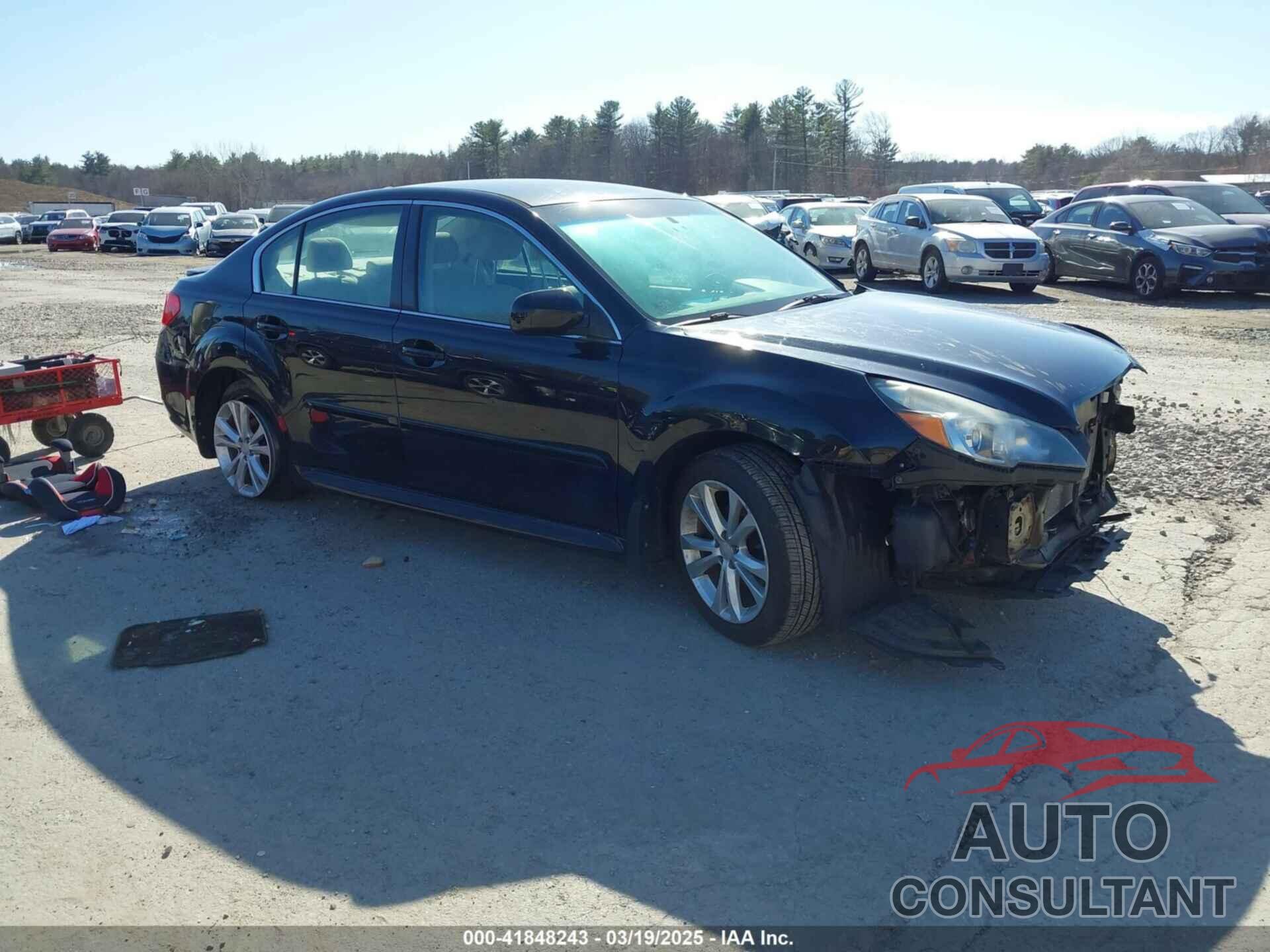 SUBARU LEGACY 2013 - 4S3BMBC61D3014597