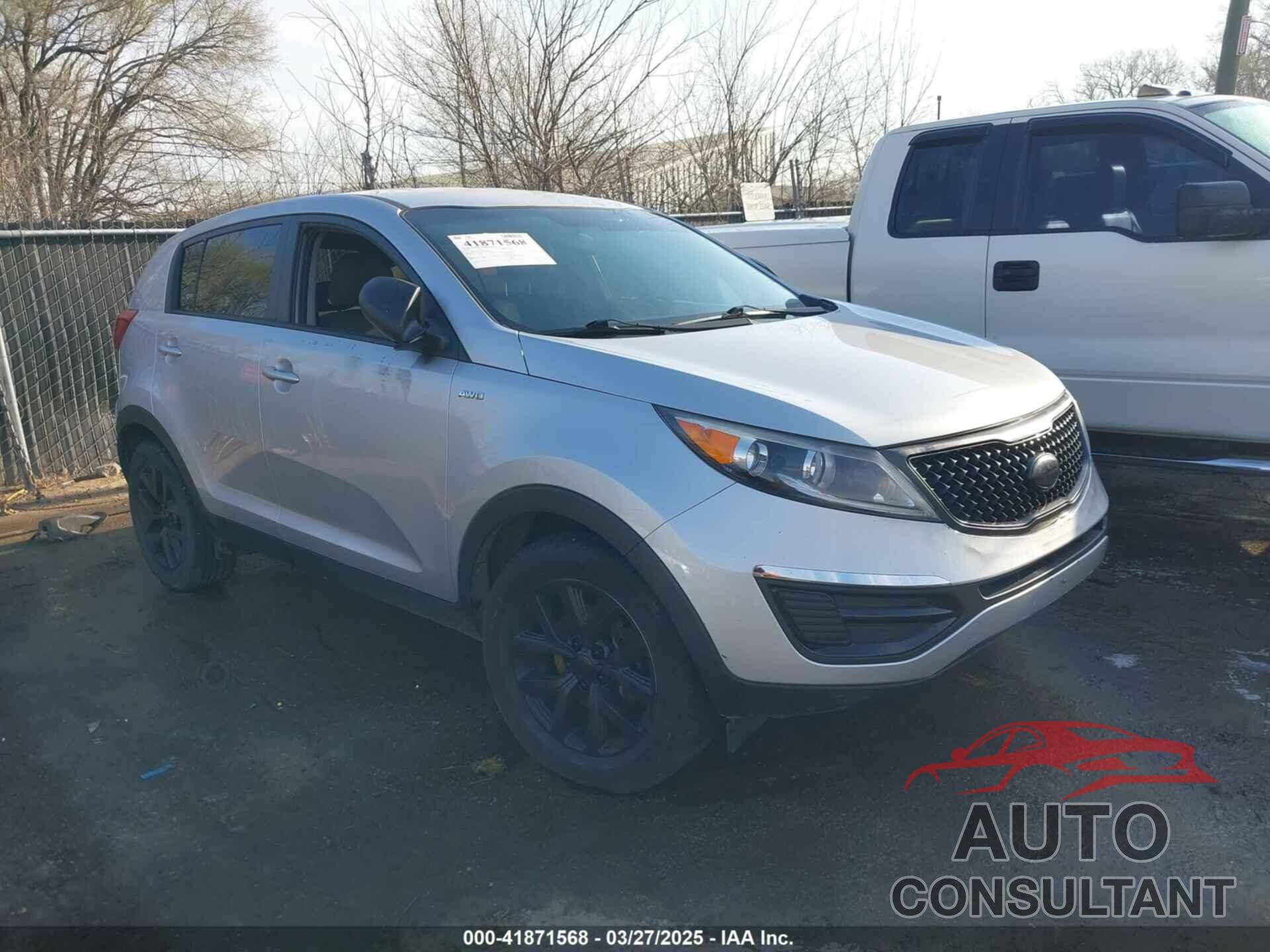 KIA SPORTAGE 2016 - KNDPBCACXG7879012