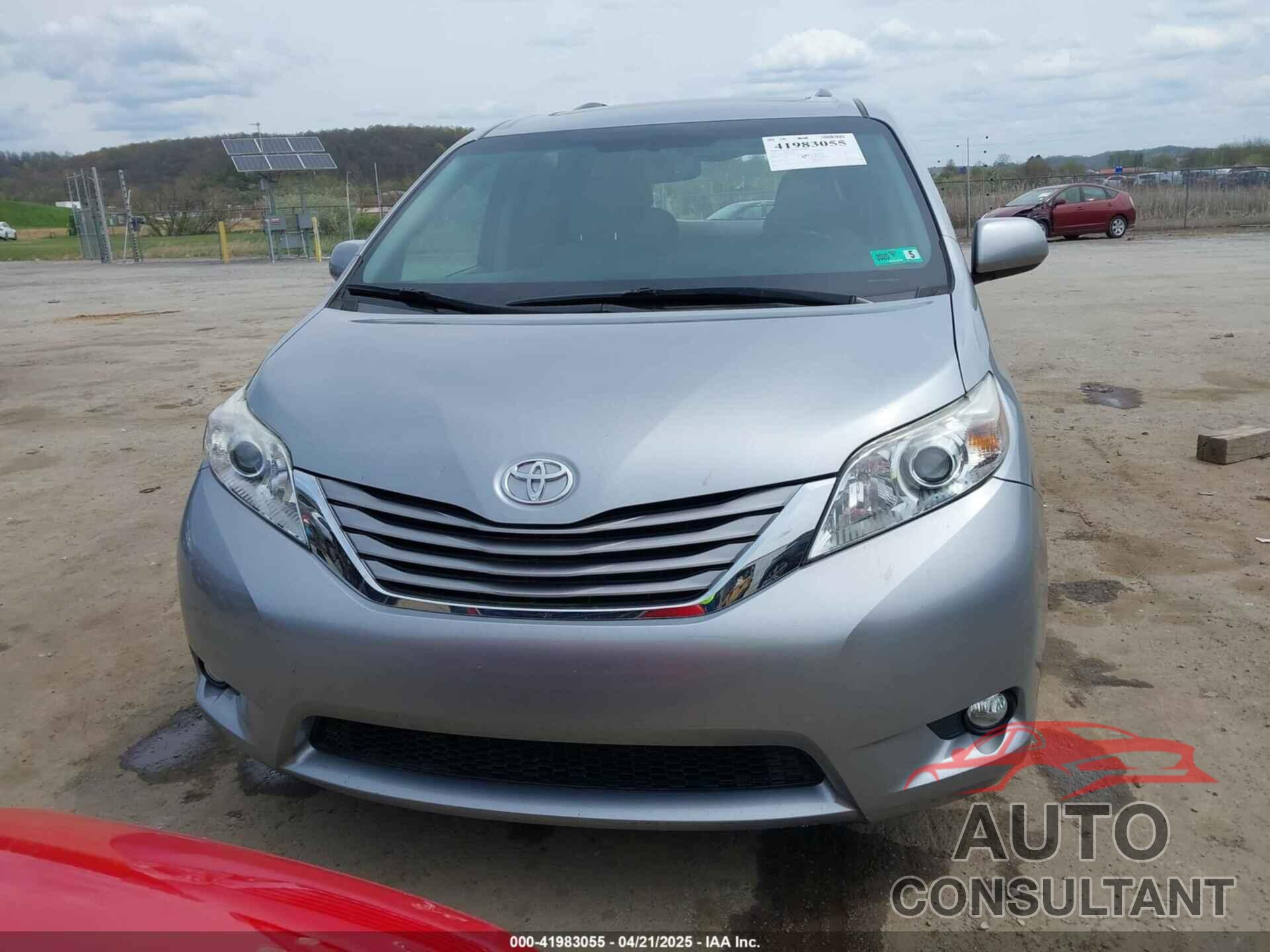 TOYOTA SIENNA 2017 - 5TDDZ3DC4HS164017