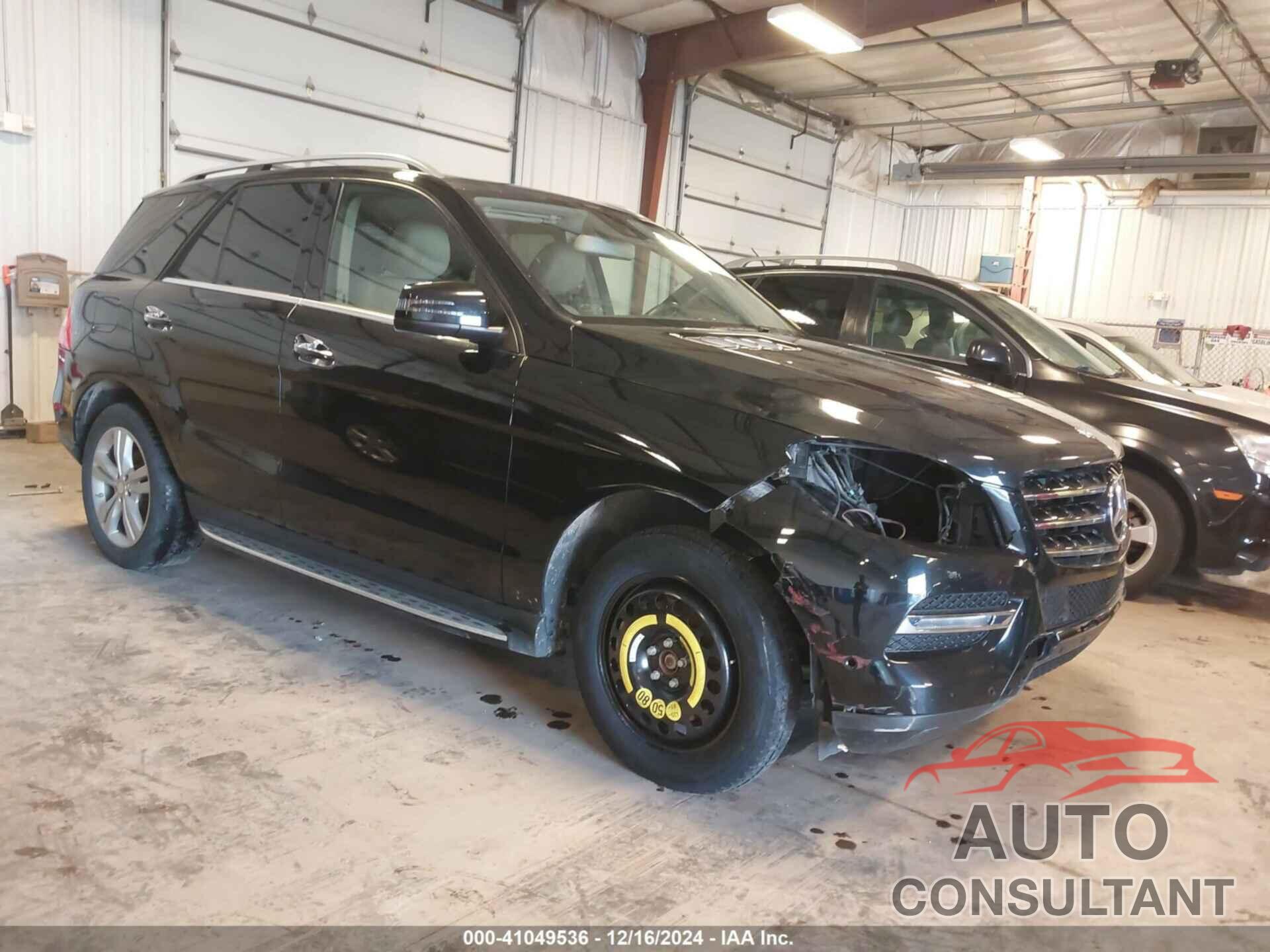 MERCEDES-BENZ ML 350 2015 - 4JGDA5HB4FA522789