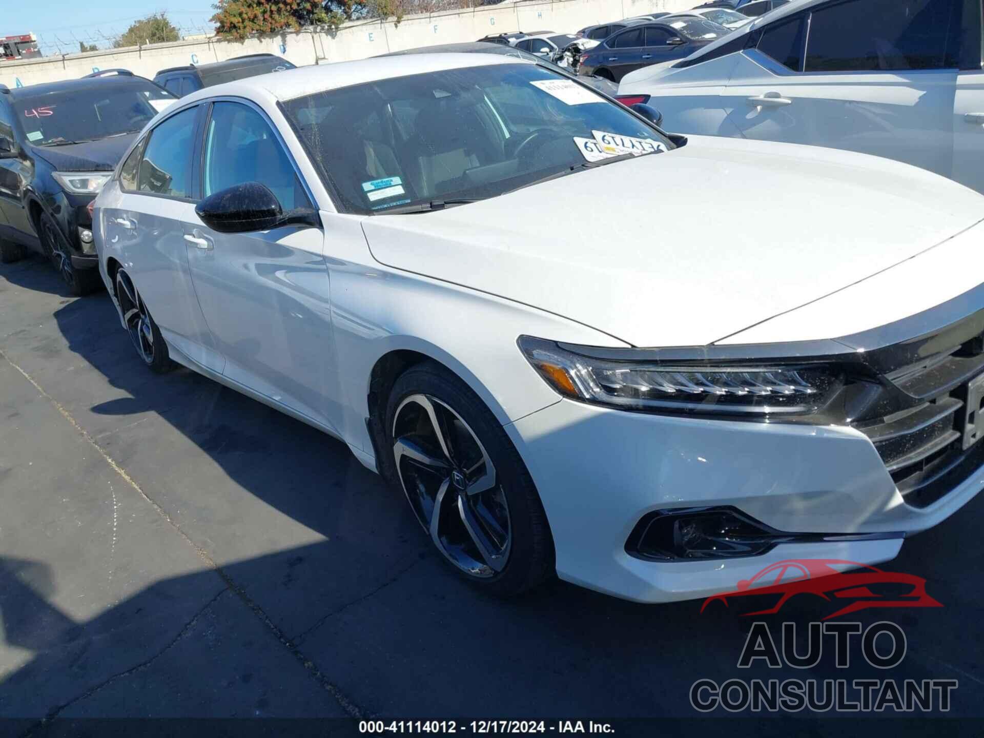 HONDA ACCORD 2022 - 1HGCV1F33NA078779