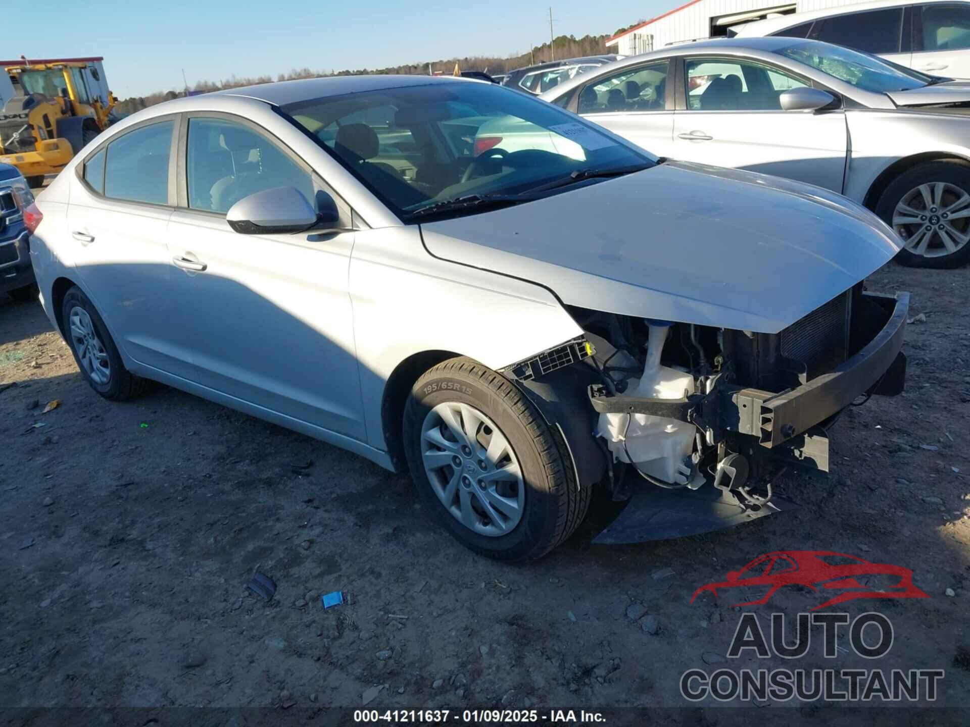 HYUNDAI ELANTRA 2019 - KMHD74LF7KU778274