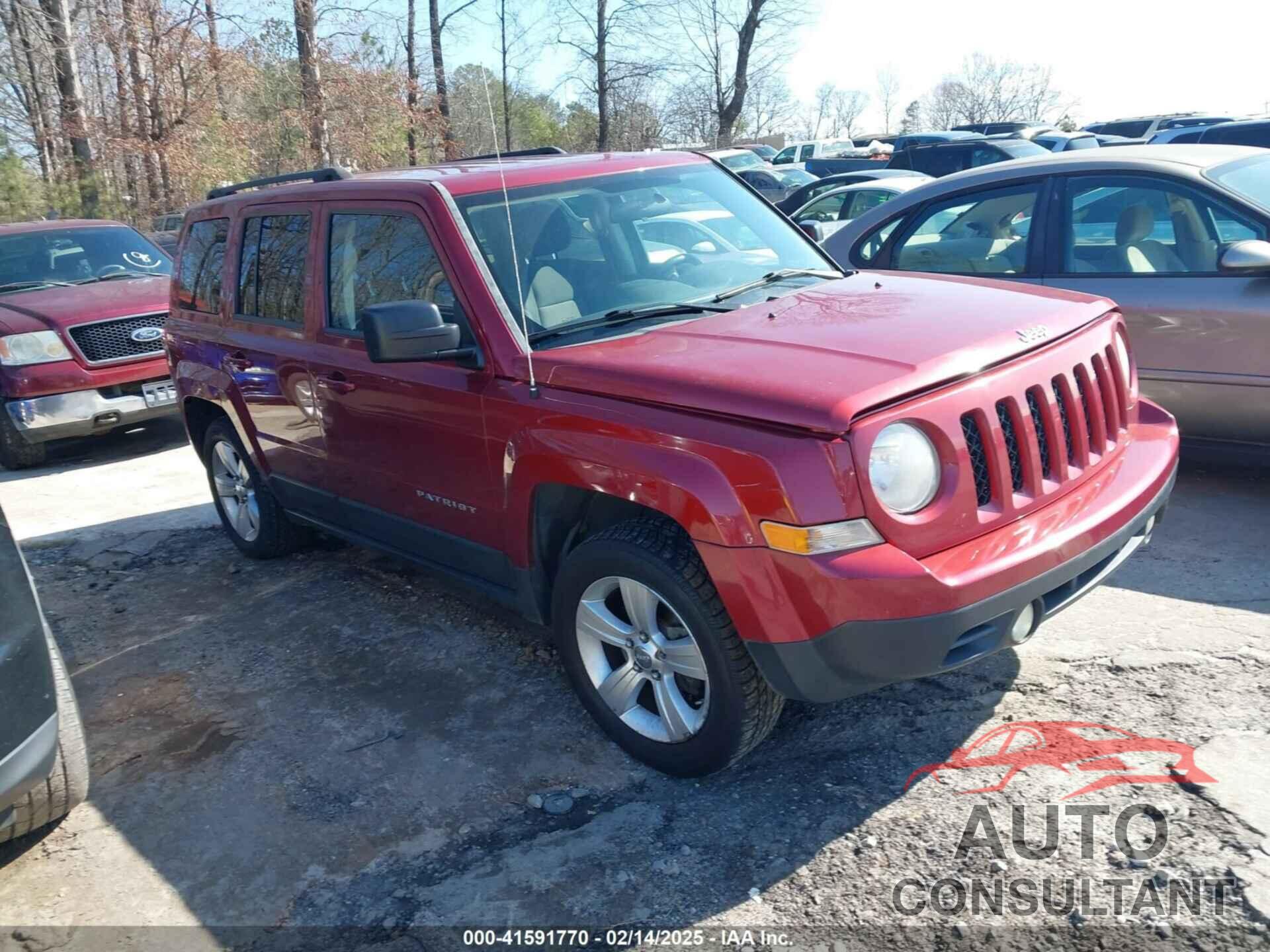 JEEP PATRIOT 2013 - 1C4NJRFB8DD108509
