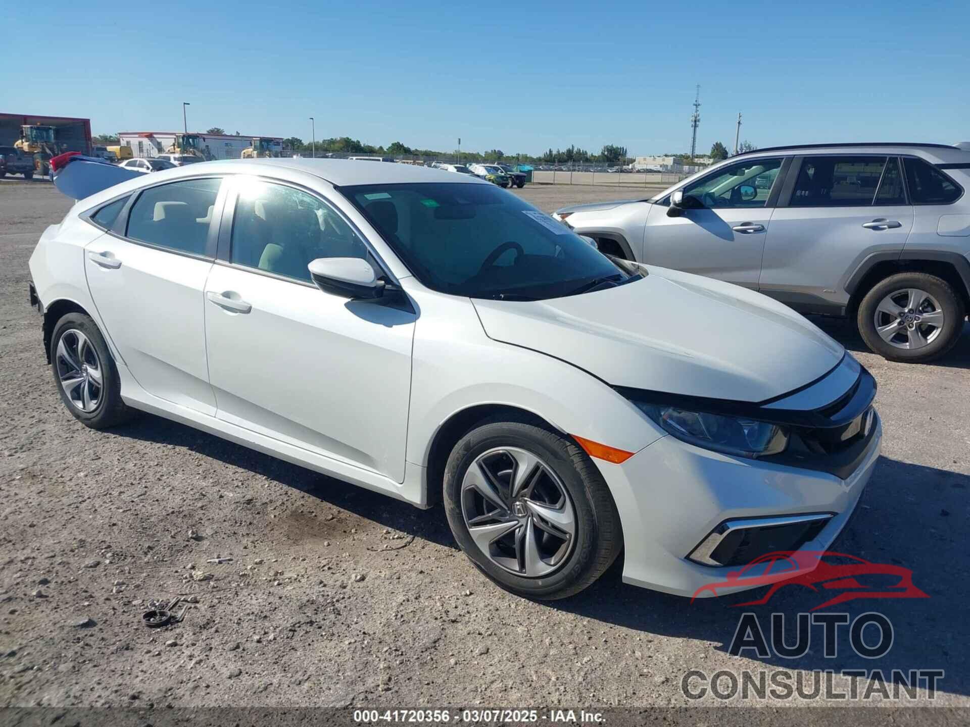 HONDA CIVIC 2020 - 19XFC2F68LE206395