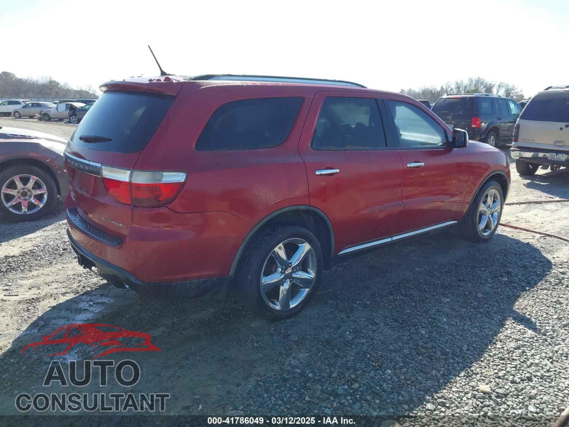 DODGE DURANGO 2011 - 1D4SD5GT2BC630052