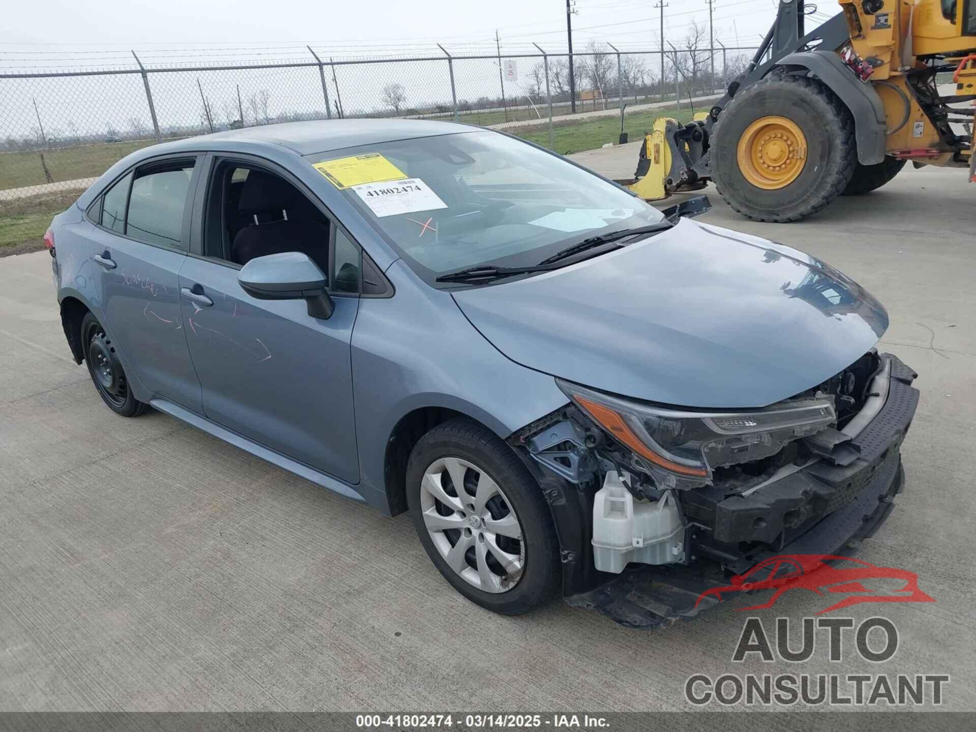TOYOTA COROLLA 2021 - JTDEPMAEXMJ151592