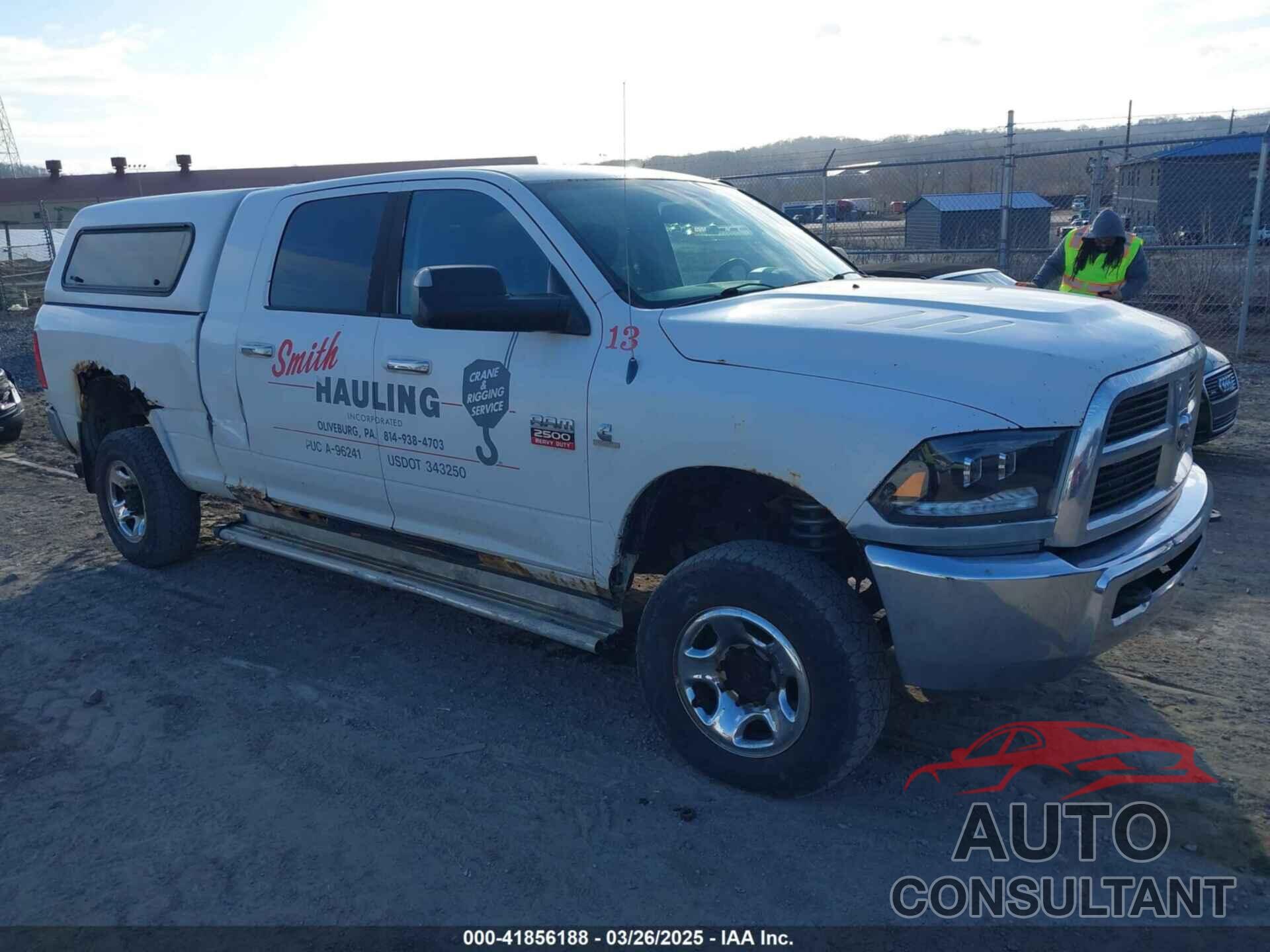 RAM RAM 2500 2011 - 3D7UT2HL9BG504540