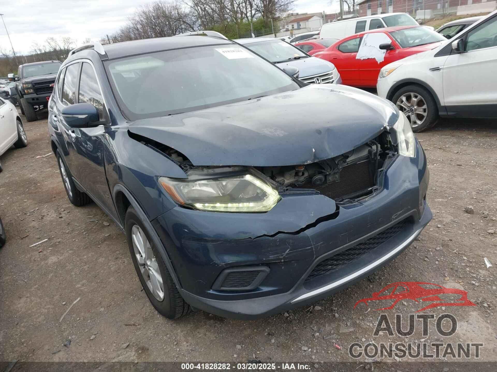 NISSAN ROGUE 2015 - KNMAT2MT9FP524453