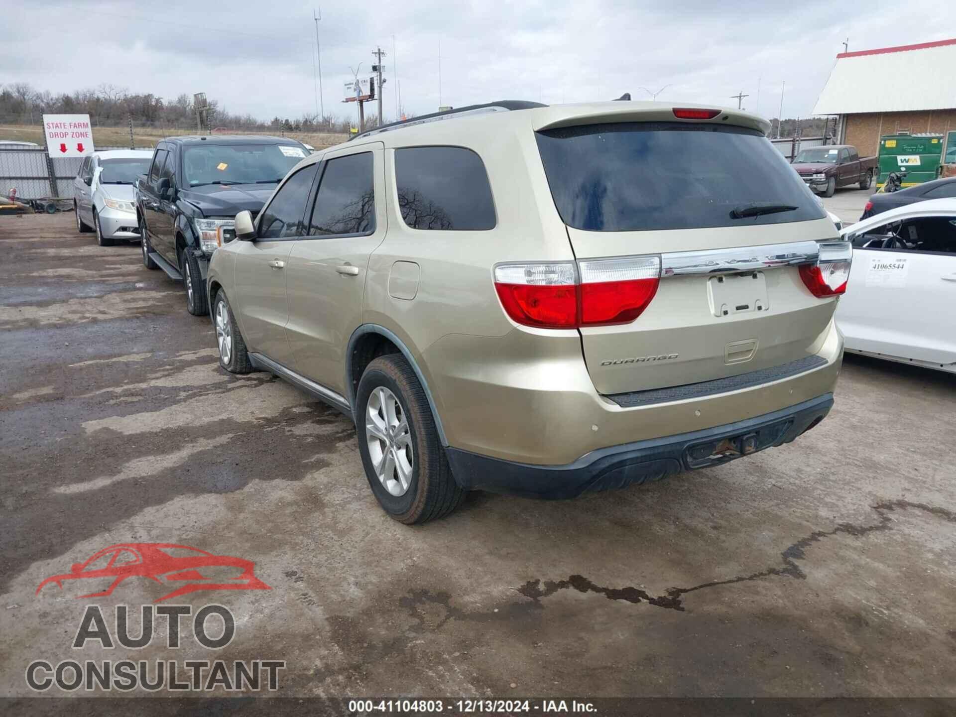 DODGE DURANGO 2011 - 1D4RD2GG2BC618368
