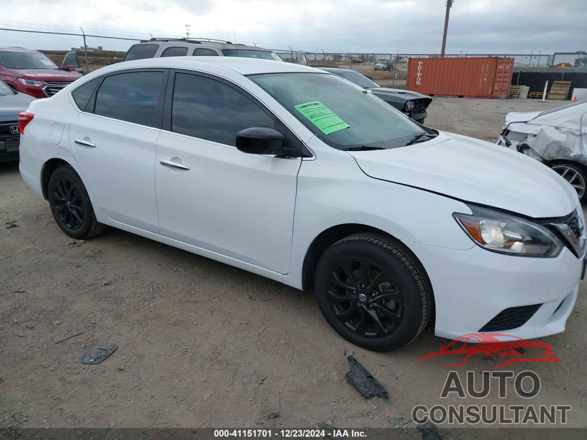 NISSAN SENTRA 2018 - 3N1AB7AP6JY238626