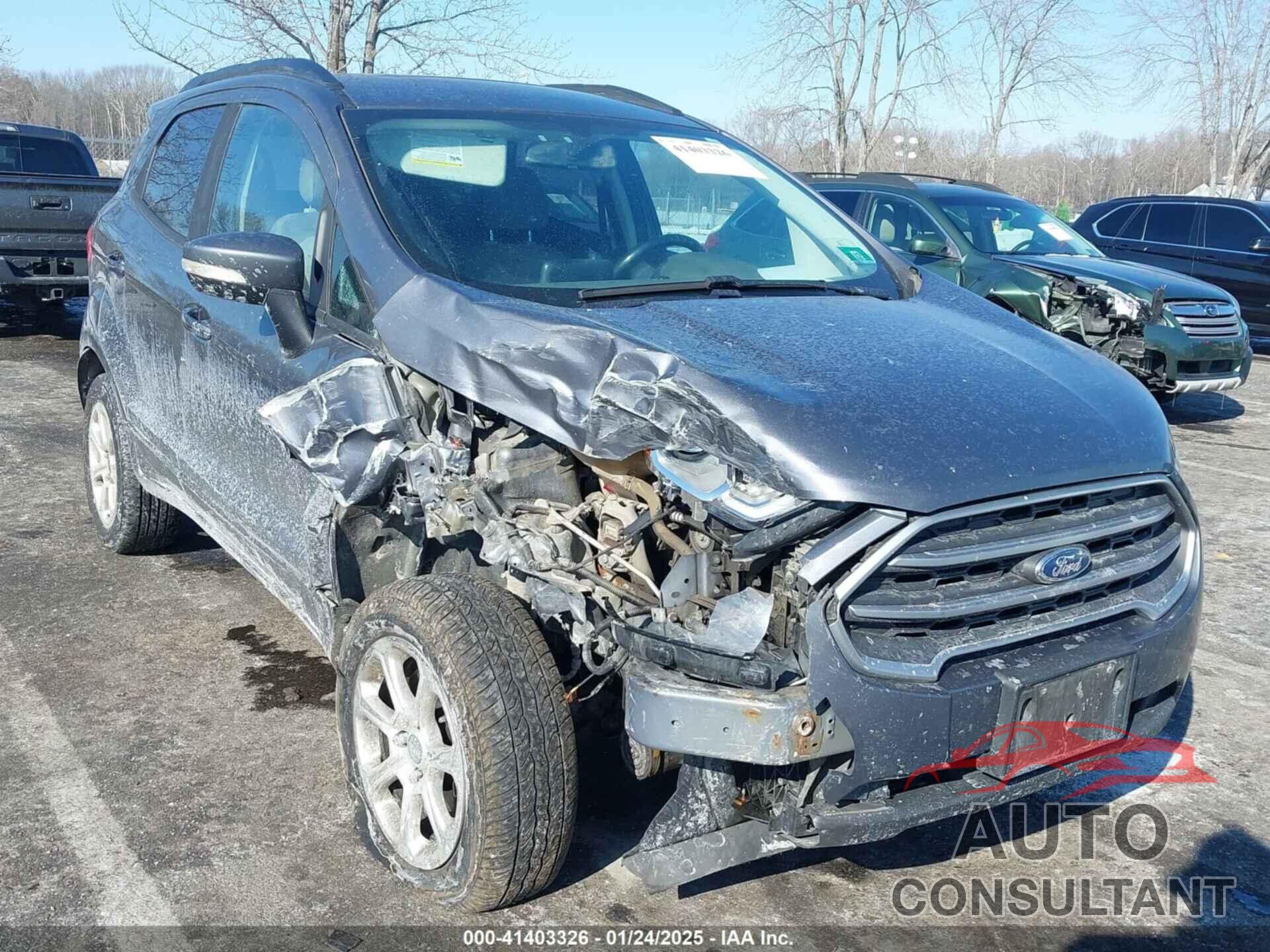 FORD ECOSPORT 2018 - MAJ6P1UL0JC228845