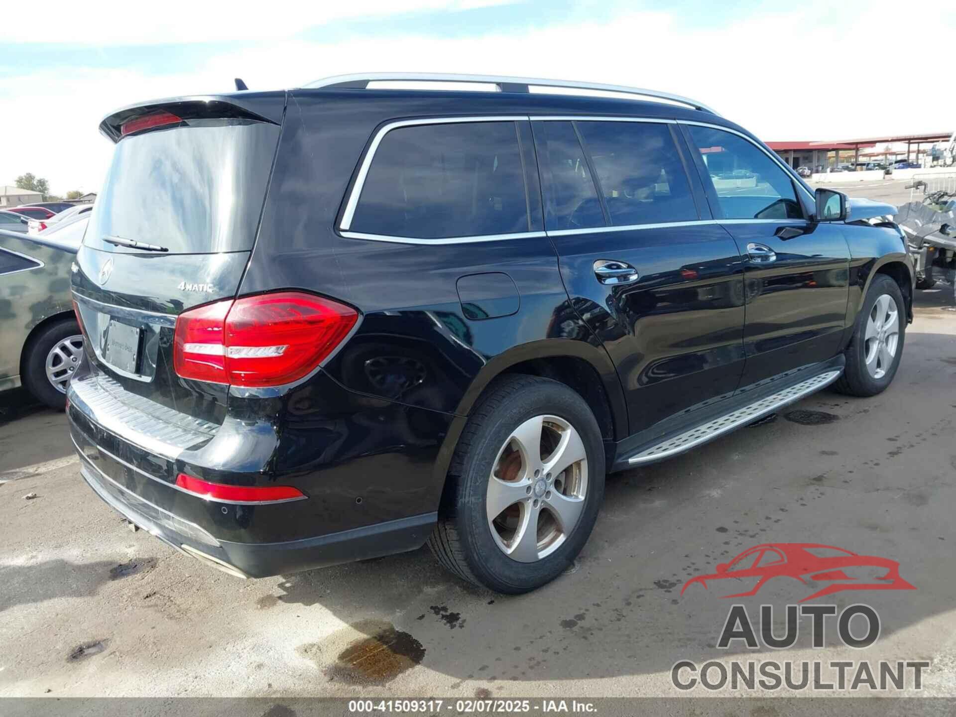 MERCEDES-BENZ GLS 450 2017 - 4JGDF6EE4HA751658