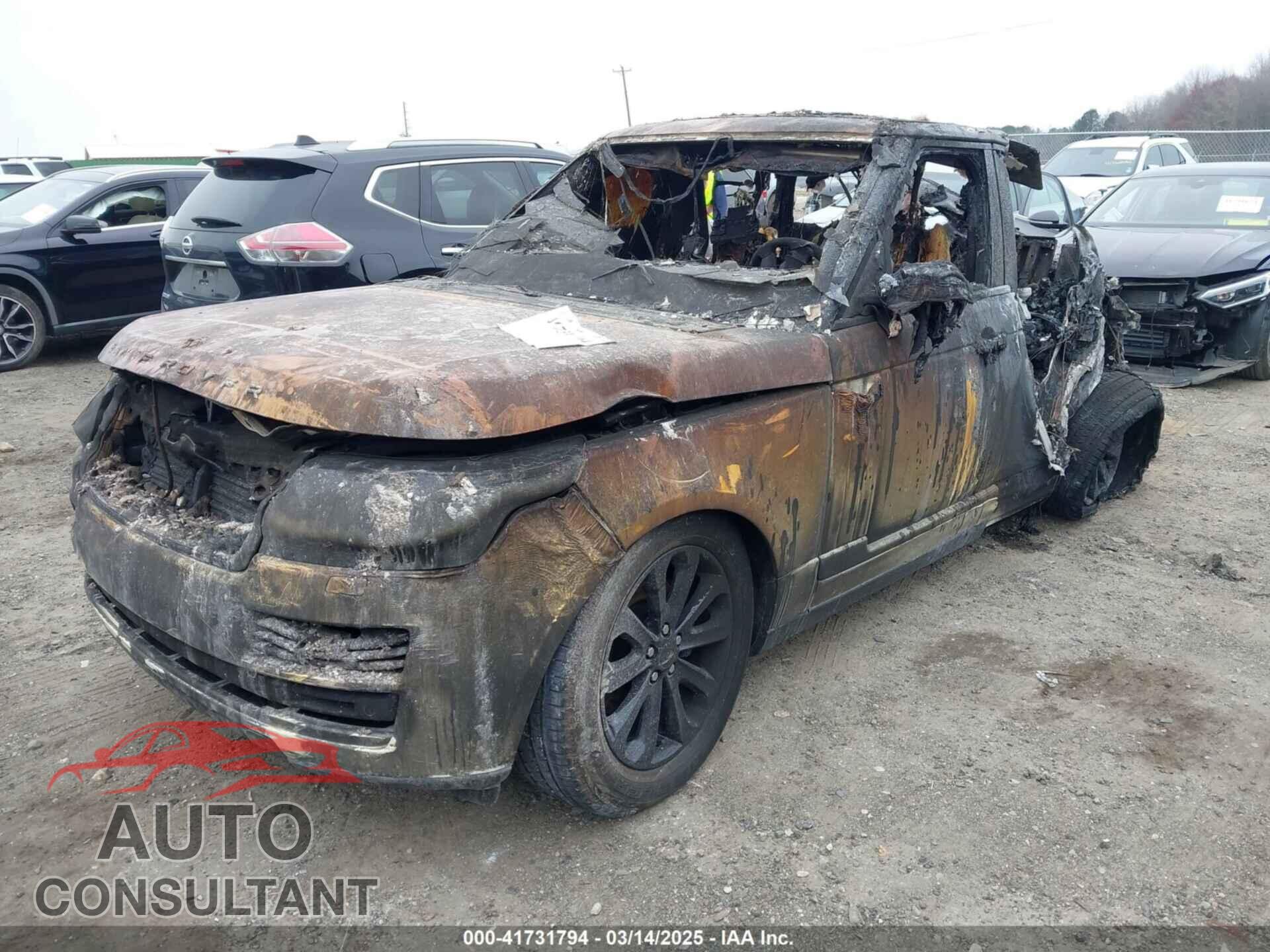 LAND ROVER RANGE ROVER 2017 - SALGS2FK5HA324783