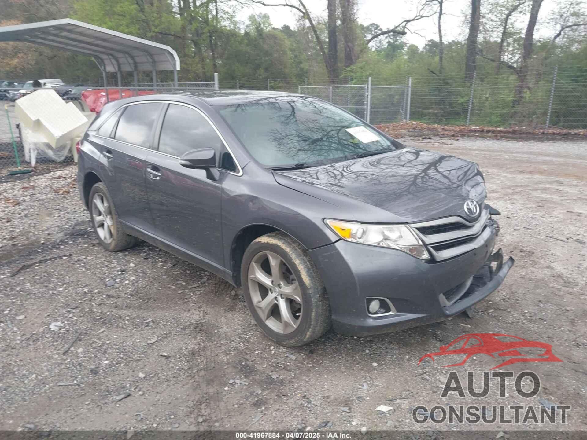 TOYOTA VENZA 2013 - 4T3ZK3BBXDU058510