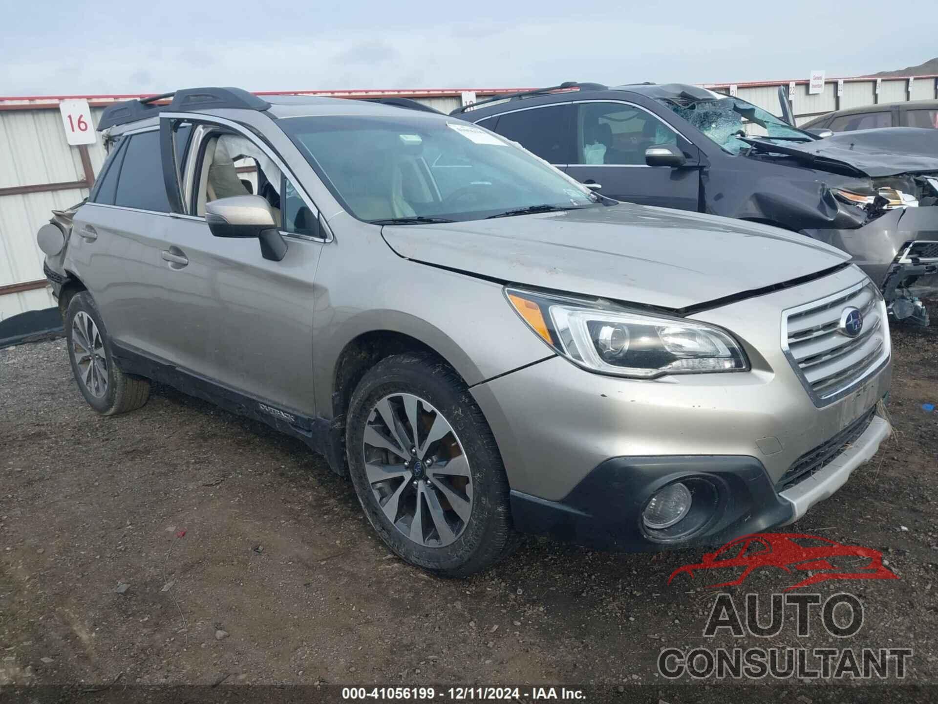 SUBARU OUTBACK 2016 - 4S4BSALC1G3346061