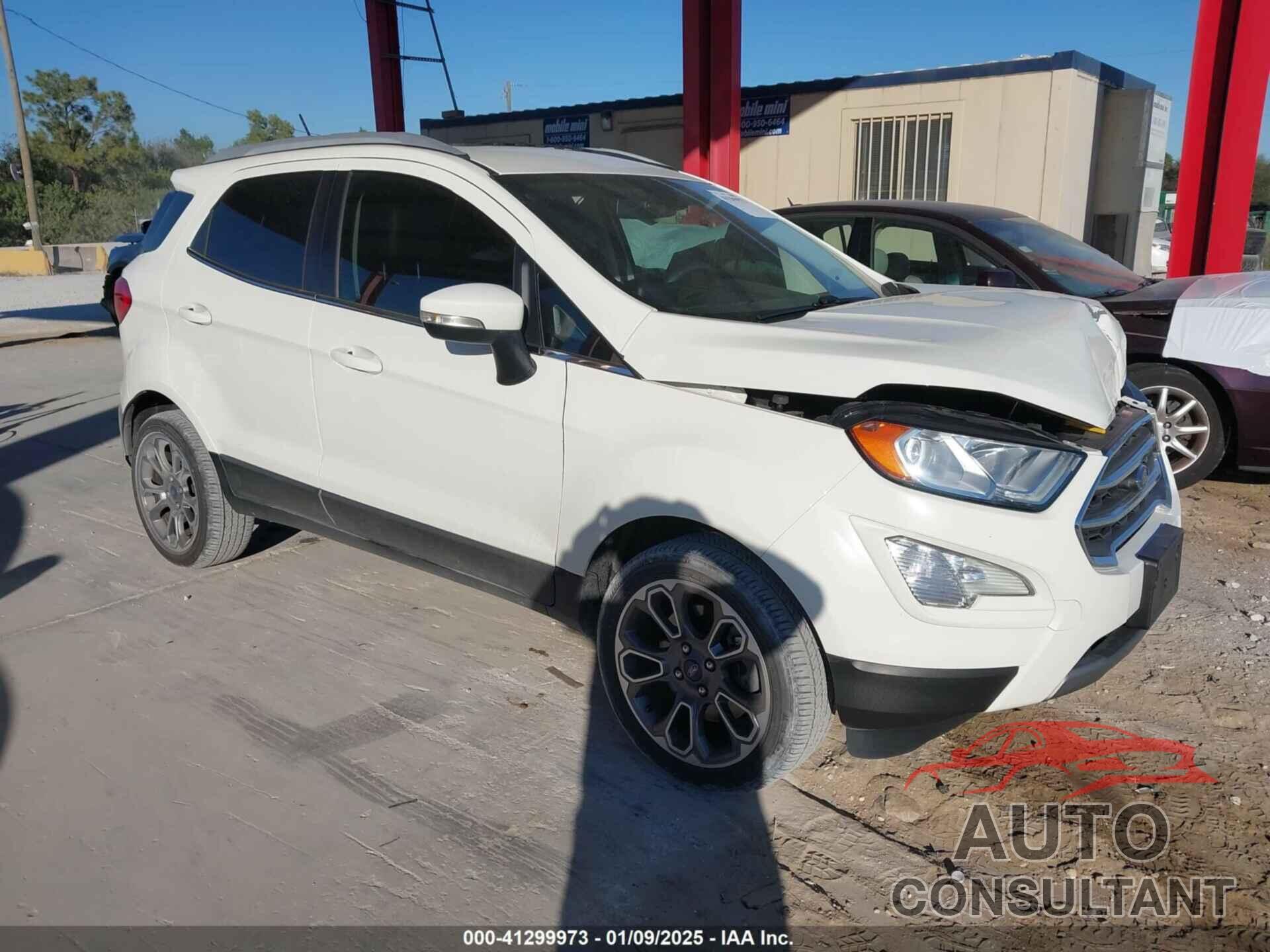 FORD ECOSPORT 2021 - MAJ3S2KE8MC453062