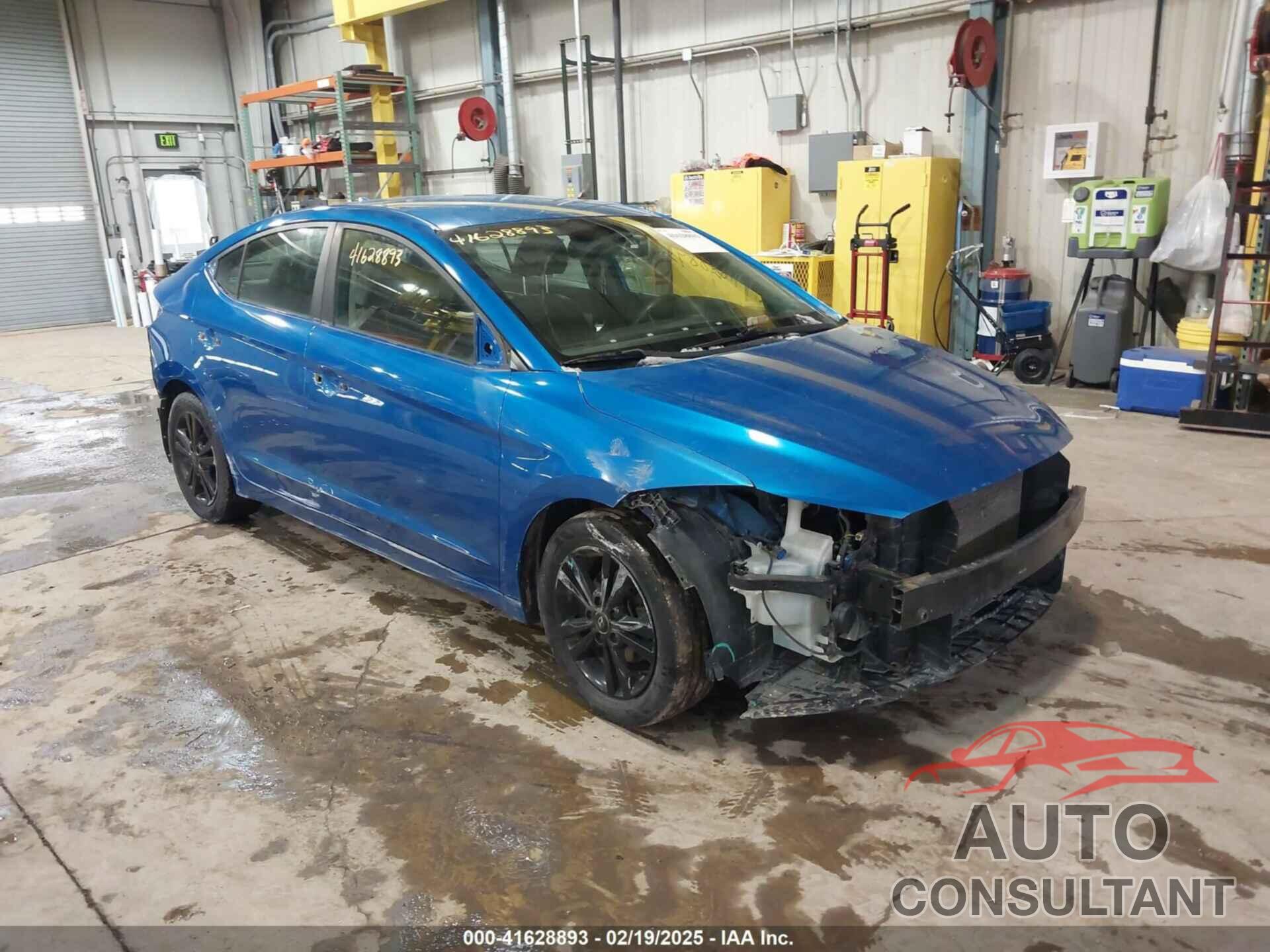 HYUNDAI ELANTRA 2017 - KMHD84LF6HU189674