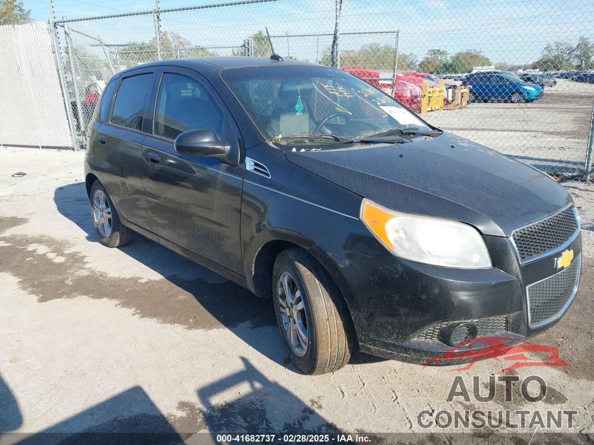 CHEVROLET AVEO 2011 - KL1TD6DE1BB213015