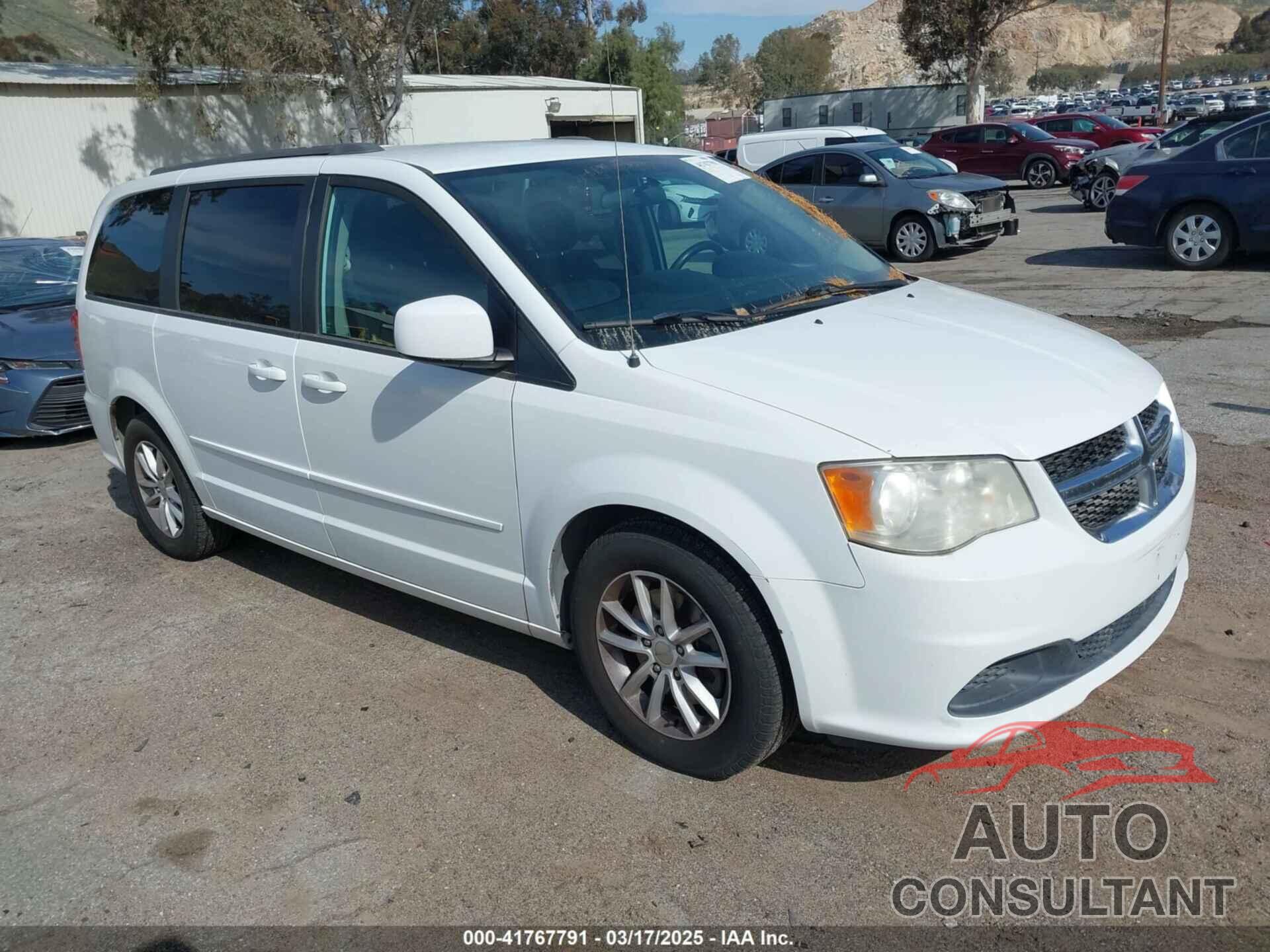 DODGE GRAND CARAVAN 2014 - 2C4RDGCG8ER357209
