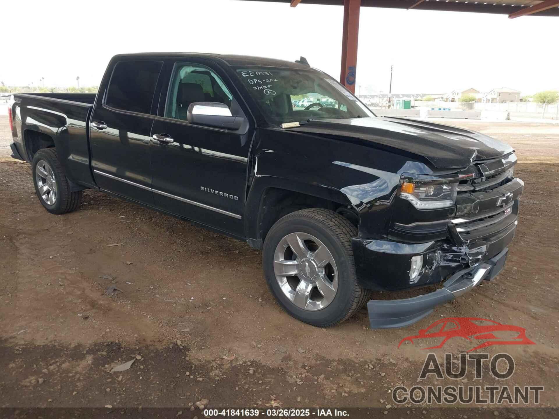 CHEVROLET SILVERADO 1500 2017 - 3GCUKSEC6HG275633