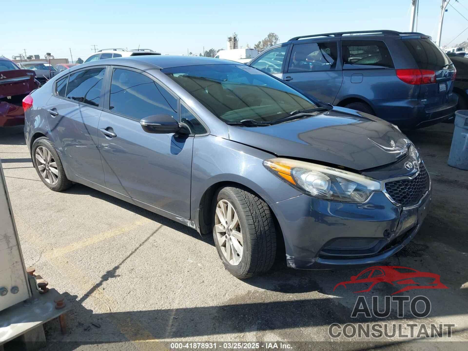 KIA FORTE 2014 - KNAFX4A67E5182013