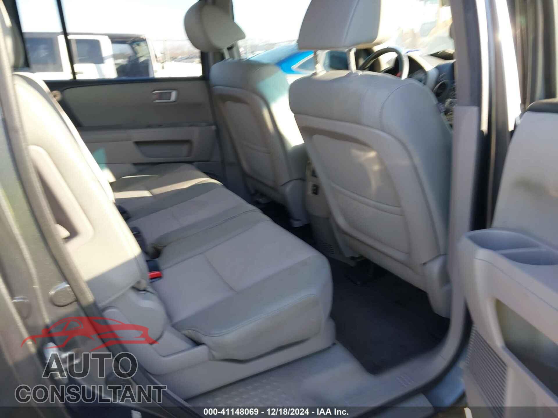 HONDA PILOT 2012 - 5FNYF3H41CB021665