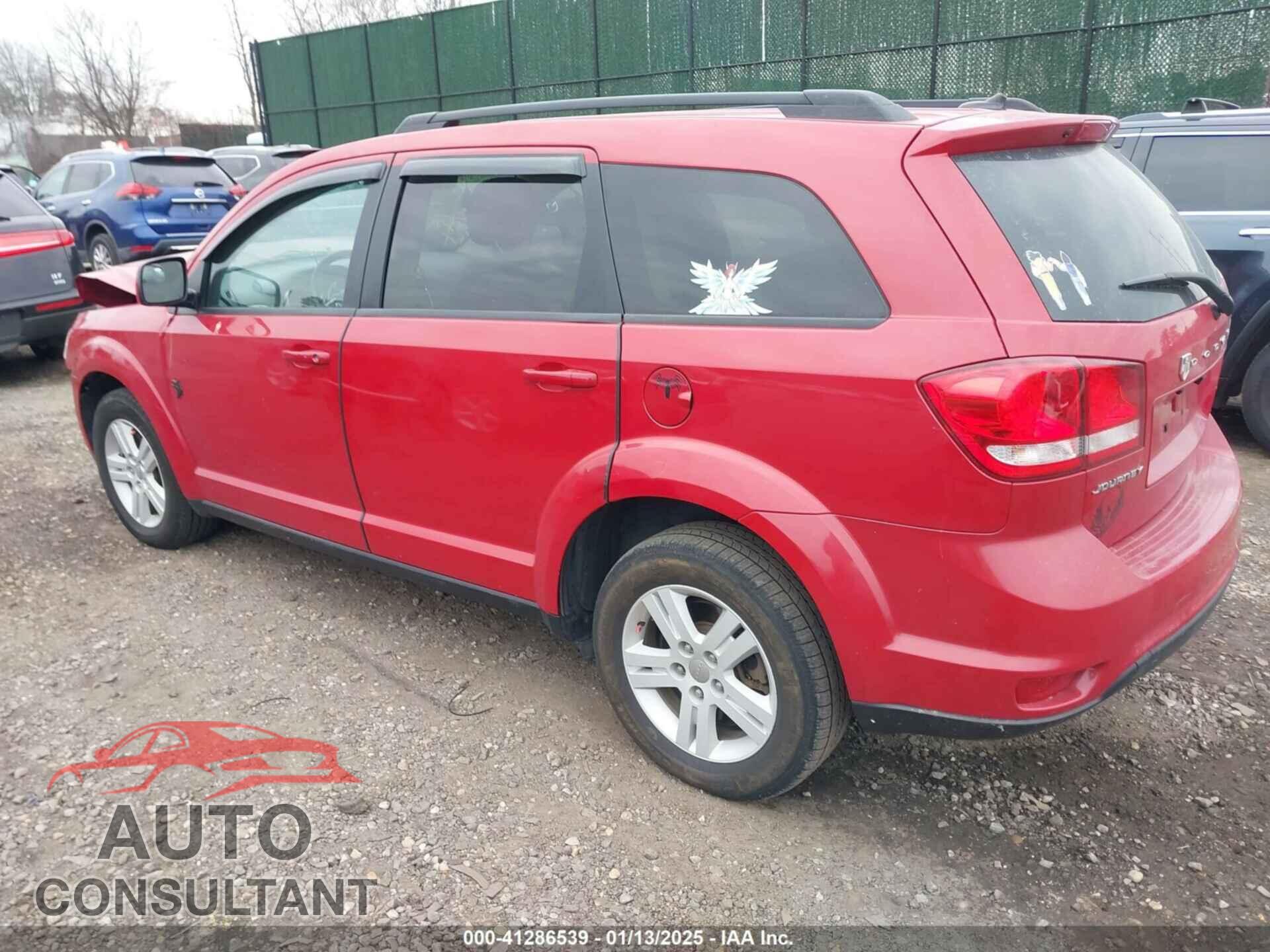 DODGE JOURNEY 2012 - 3C4PDCBB2CT341846