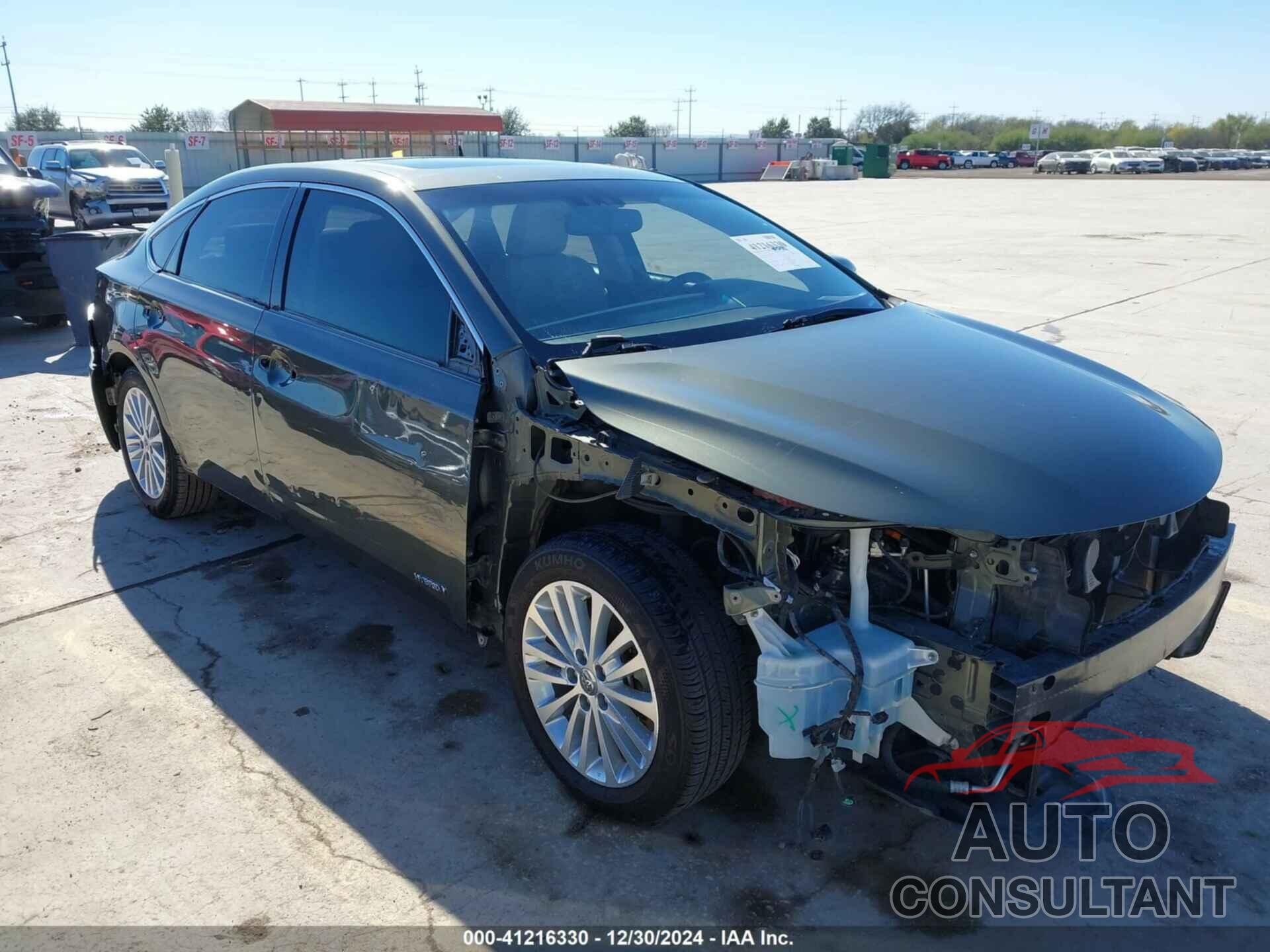 TOYOTA AVALON HYBRID 2013 - 4T1BD1EB8DU001260