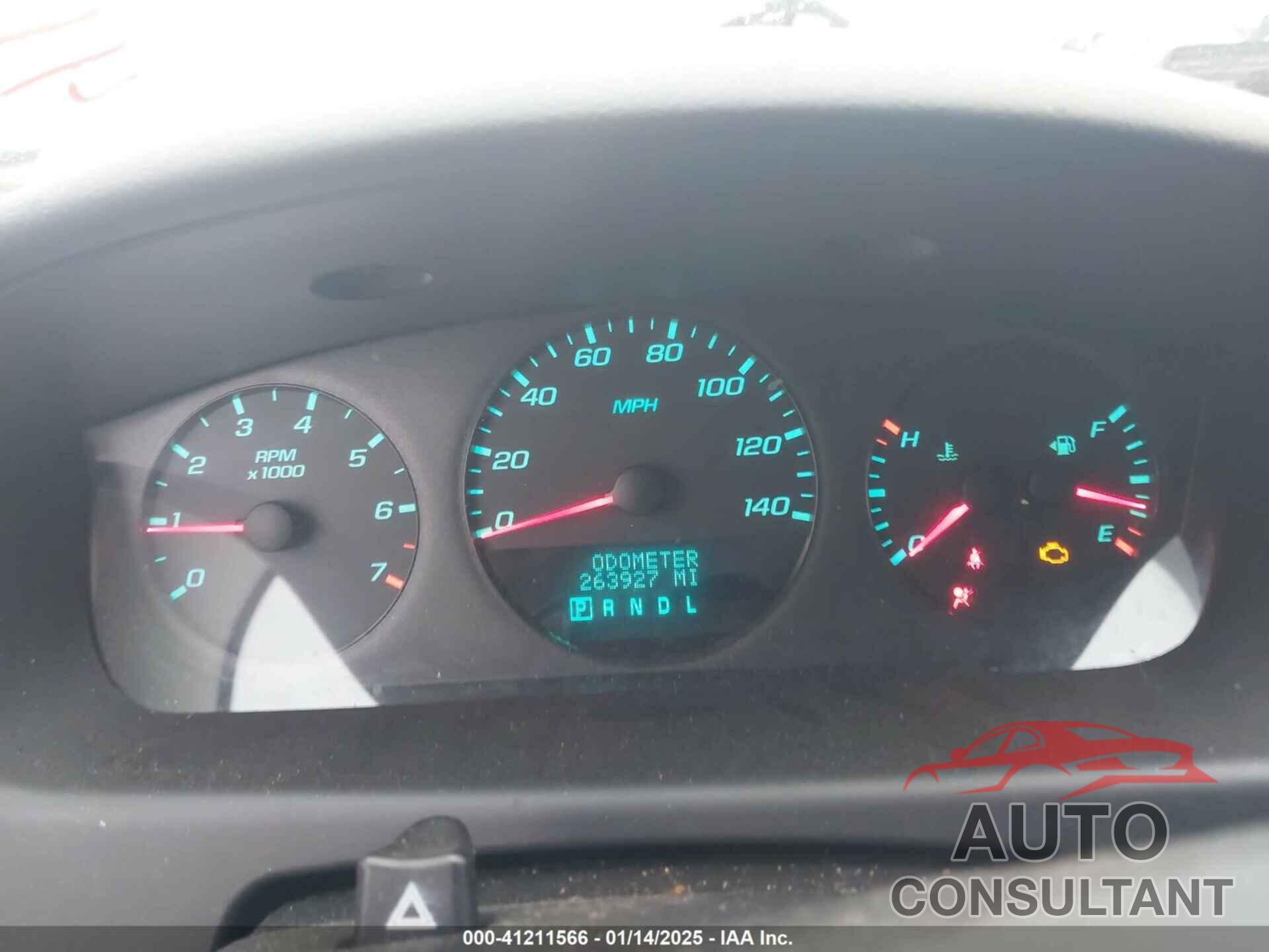 CHEVROLET IMPALA 2012 - 2G1WA5E39C1168101