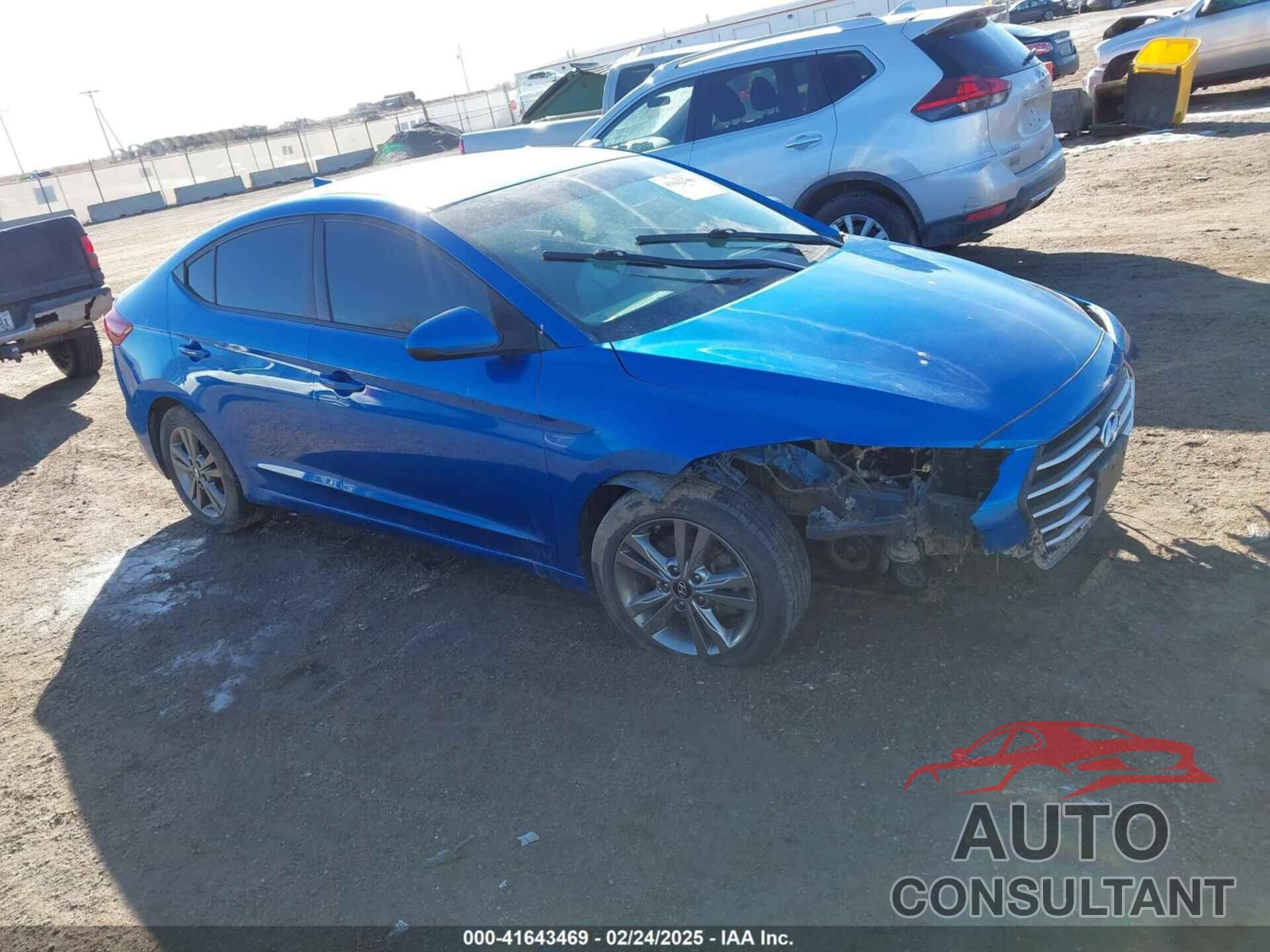 HYUNDAI ELANTRA 2018 - 5NPD84LF5JH264935
