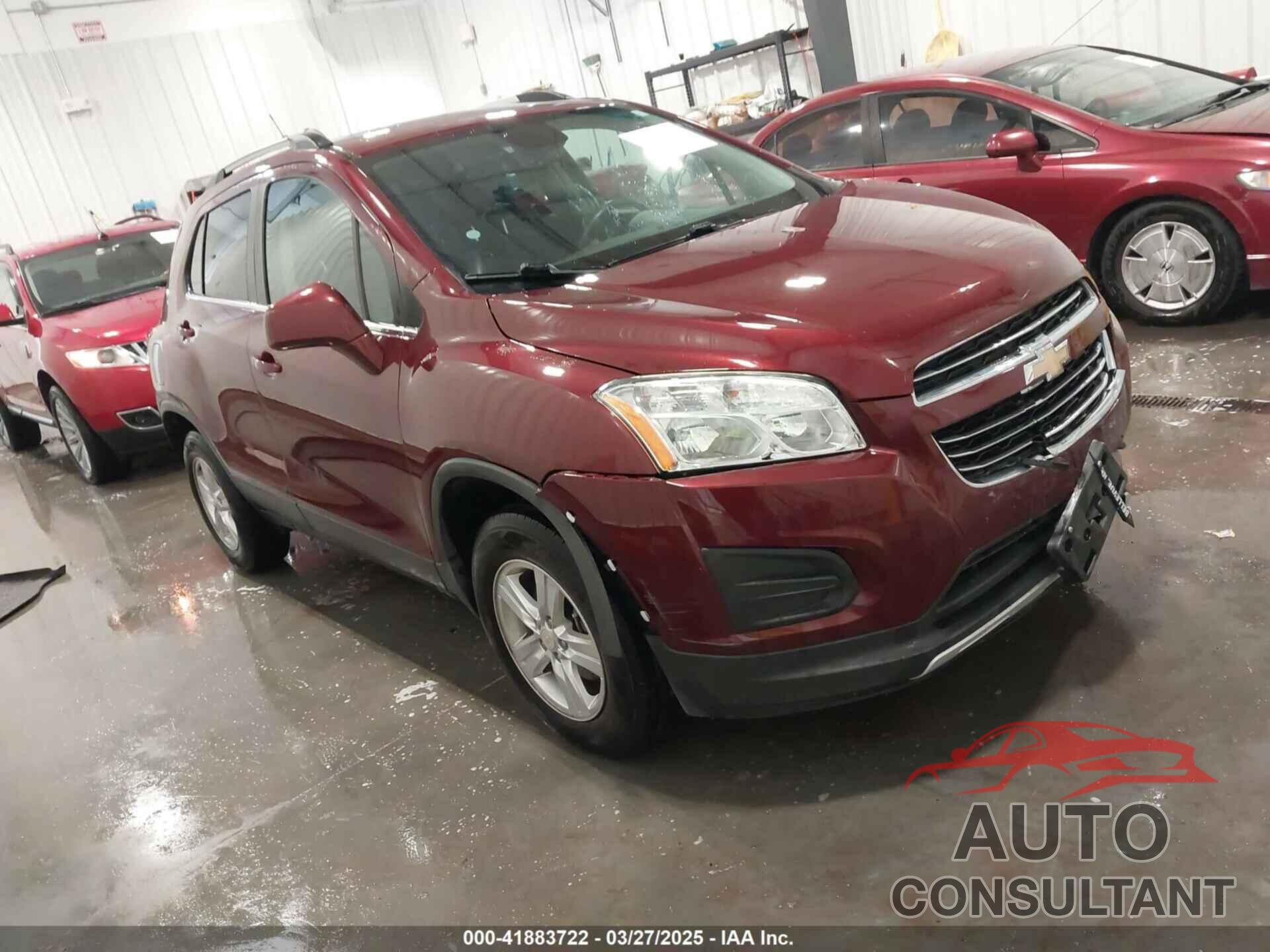 CHEVROLET TRAX 2016 - 3GNCJPSB4GL275165
