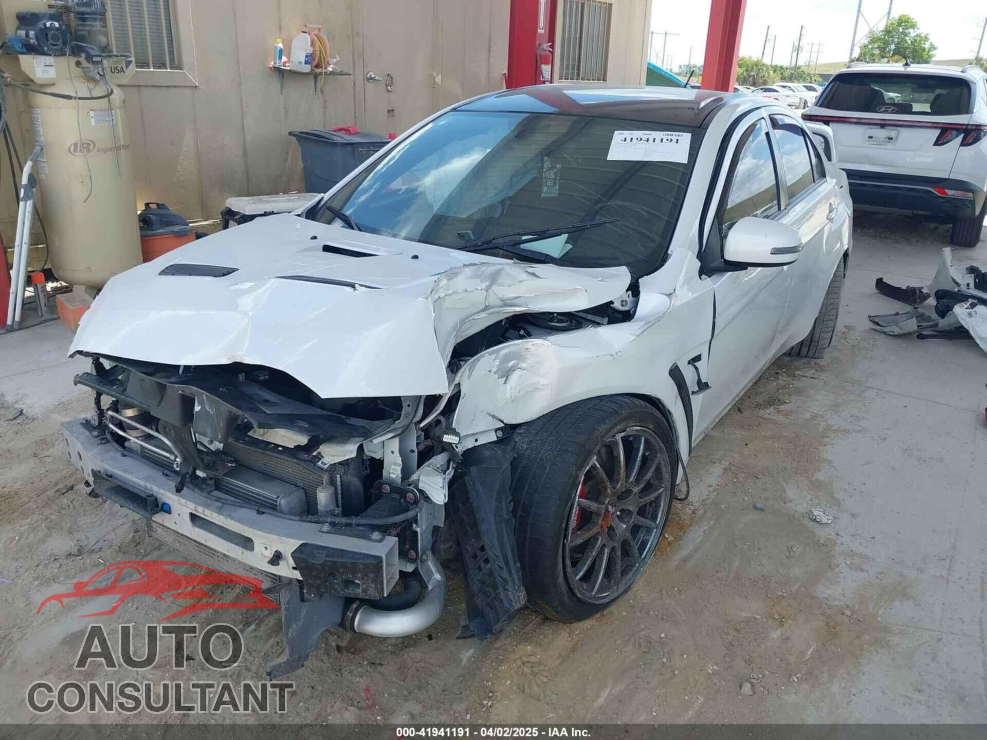 MITSUBISHI LANCER EVOLUTION 2015 - JA32W7FVXFU027564