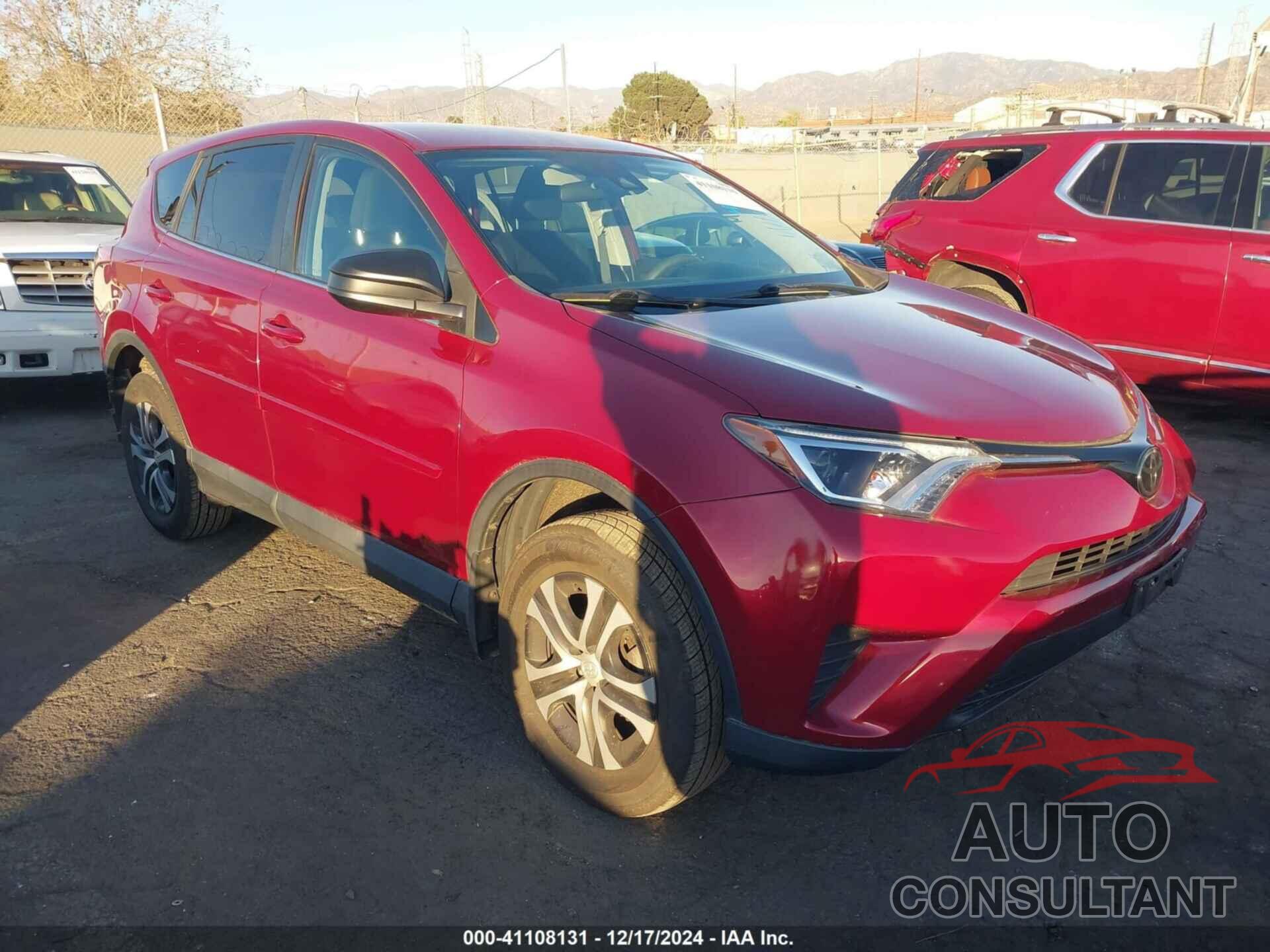 TOYOTA RAV4 2018 - 2T3BFREV9JW746329