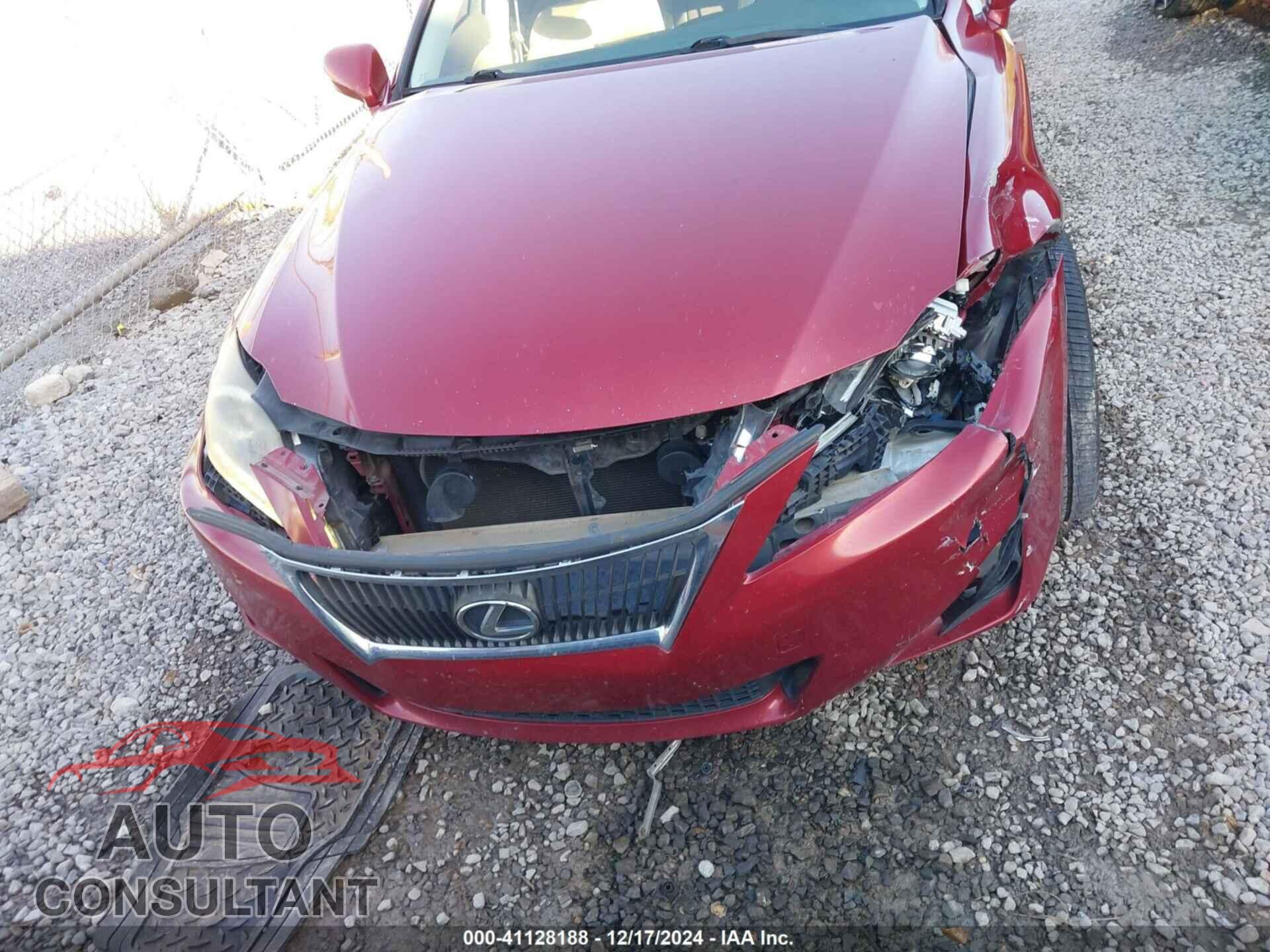 LEXUS IS 250 2012 - JTHBF5C20C5173055