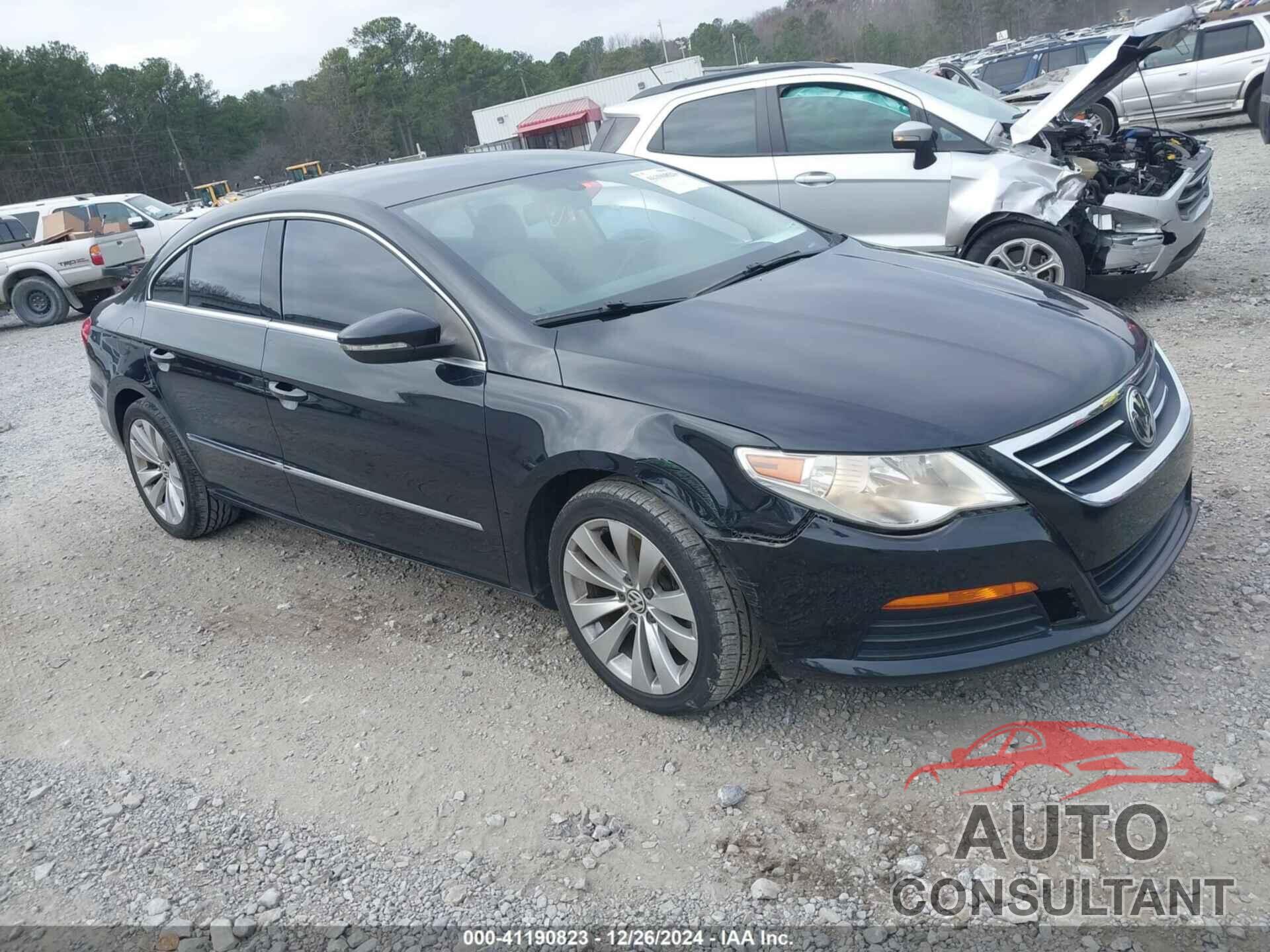 VOLKSWAGEN CC 2012 - WVWMP7AN1CE537211