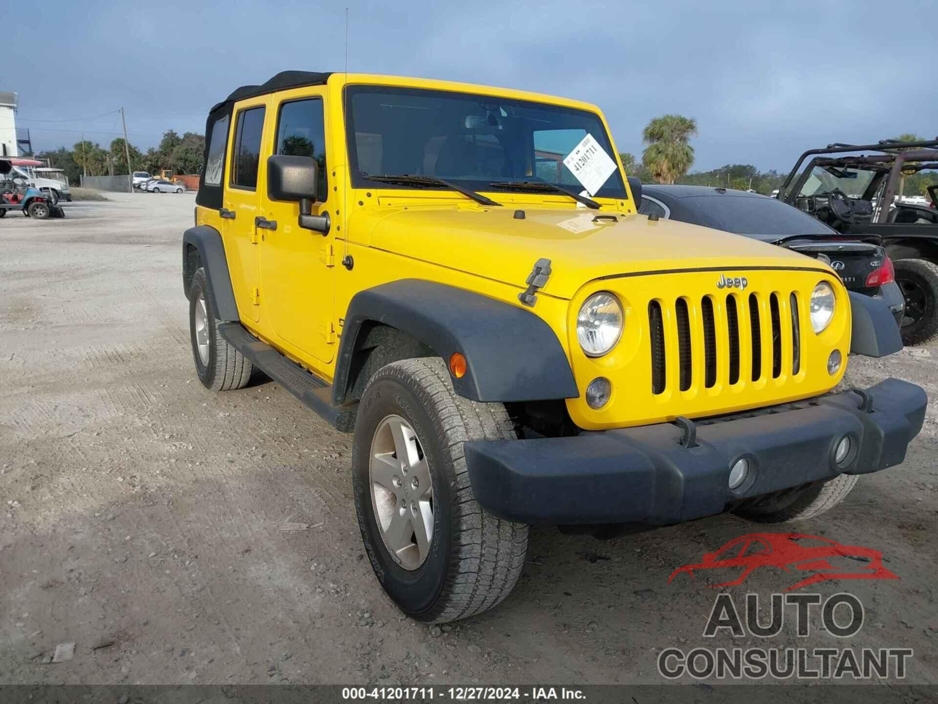 JEEP WRANGLER UNLIMITED 2015 - 1C4BJWDG6FL611450