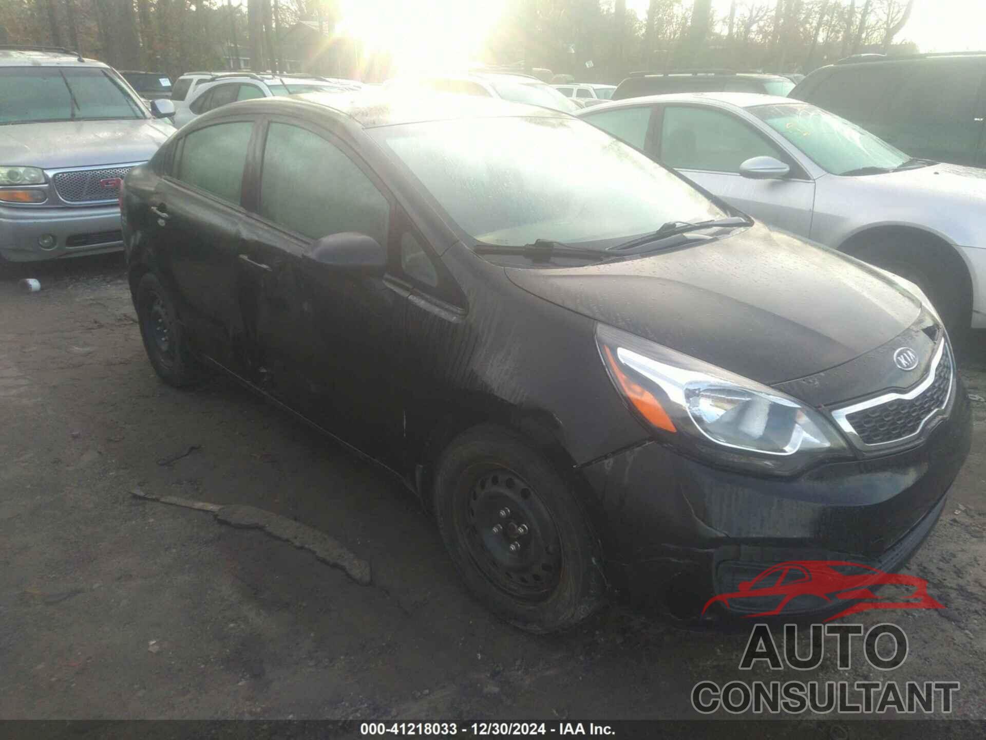 KIA RIO 2013 - KNADN4A35D6131041