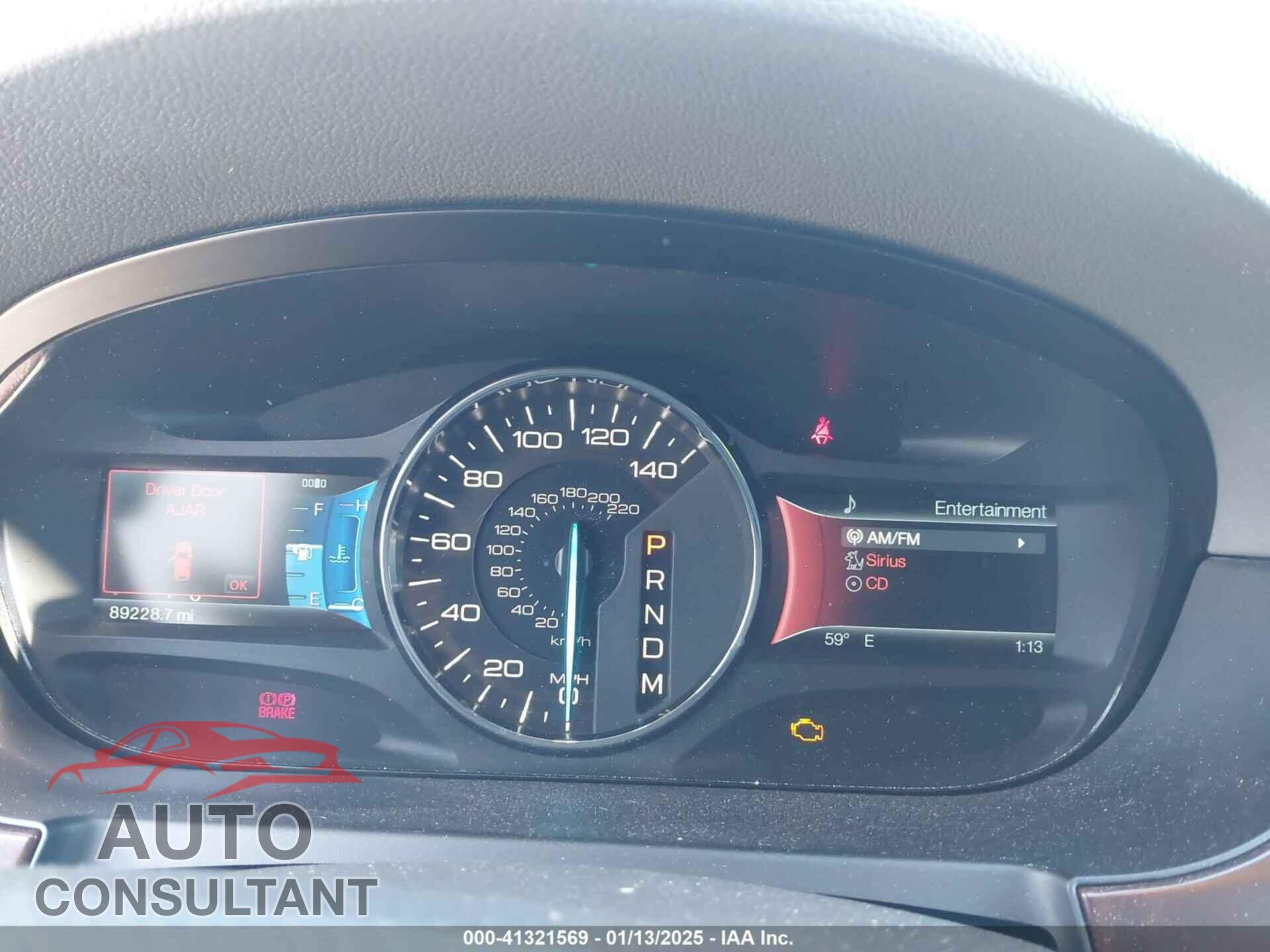 FORD EDGE 2011 - 2FMDK4KC5BBB03566