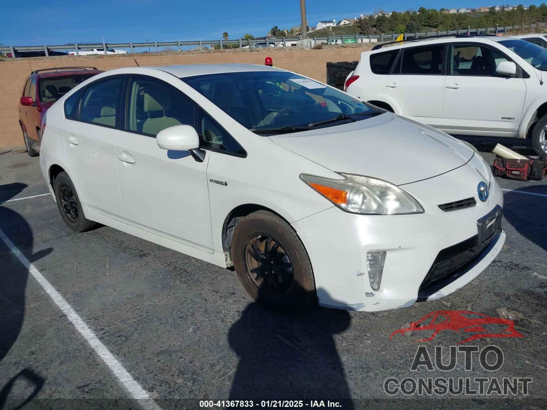 TOYOTA PRIUS 2012 - JTDKN3DU0C5533241