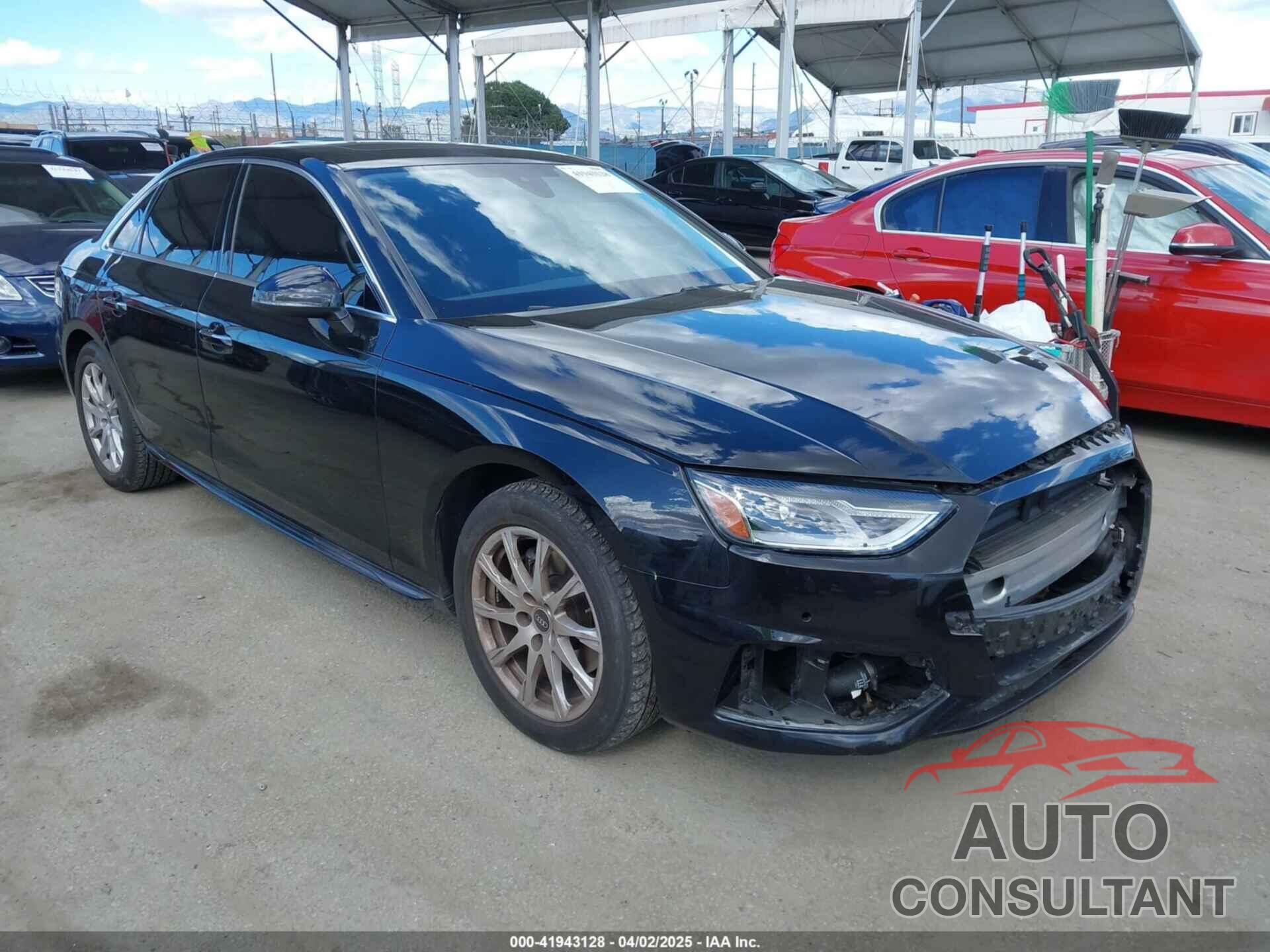 AUDI A4 2021 - WAUABAF45MA059539