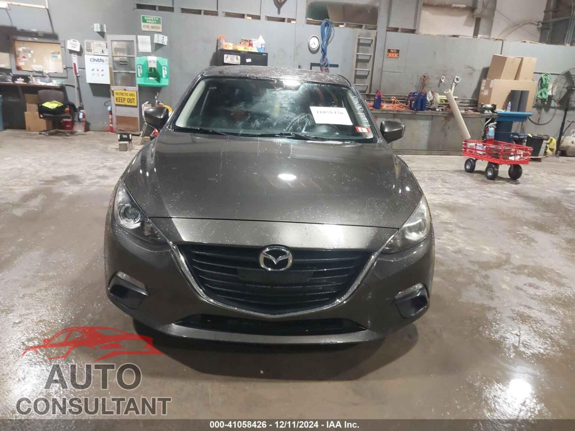 MAZDA MAZDA3 2014 - JM1BM1V76E1122808