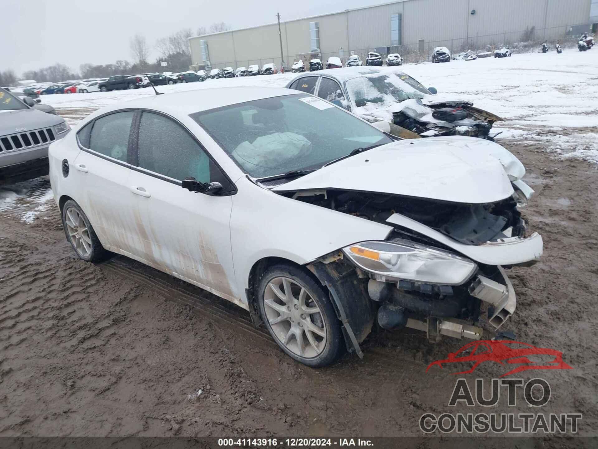 DODGE DART 2013 - 1C3CDFBA9DD148497