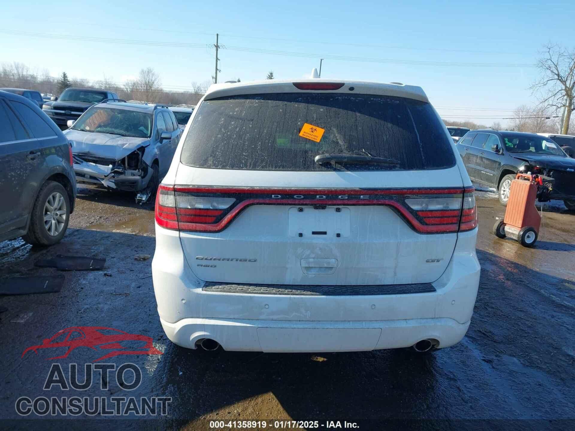 DODGE DURANGO 2017 - 1C4RDJDG4HC960957