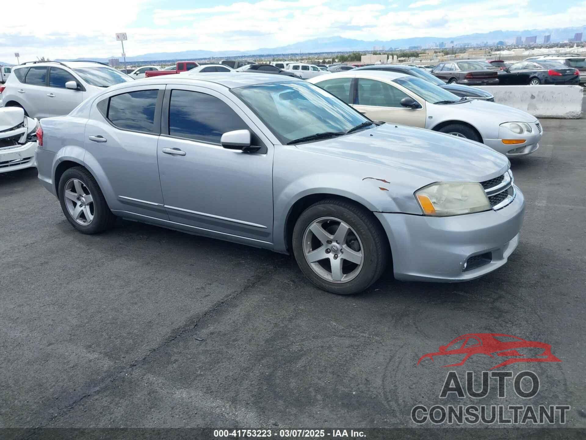 DODGE AVENGER 2013 - 1C3CDZCG1DN708785
