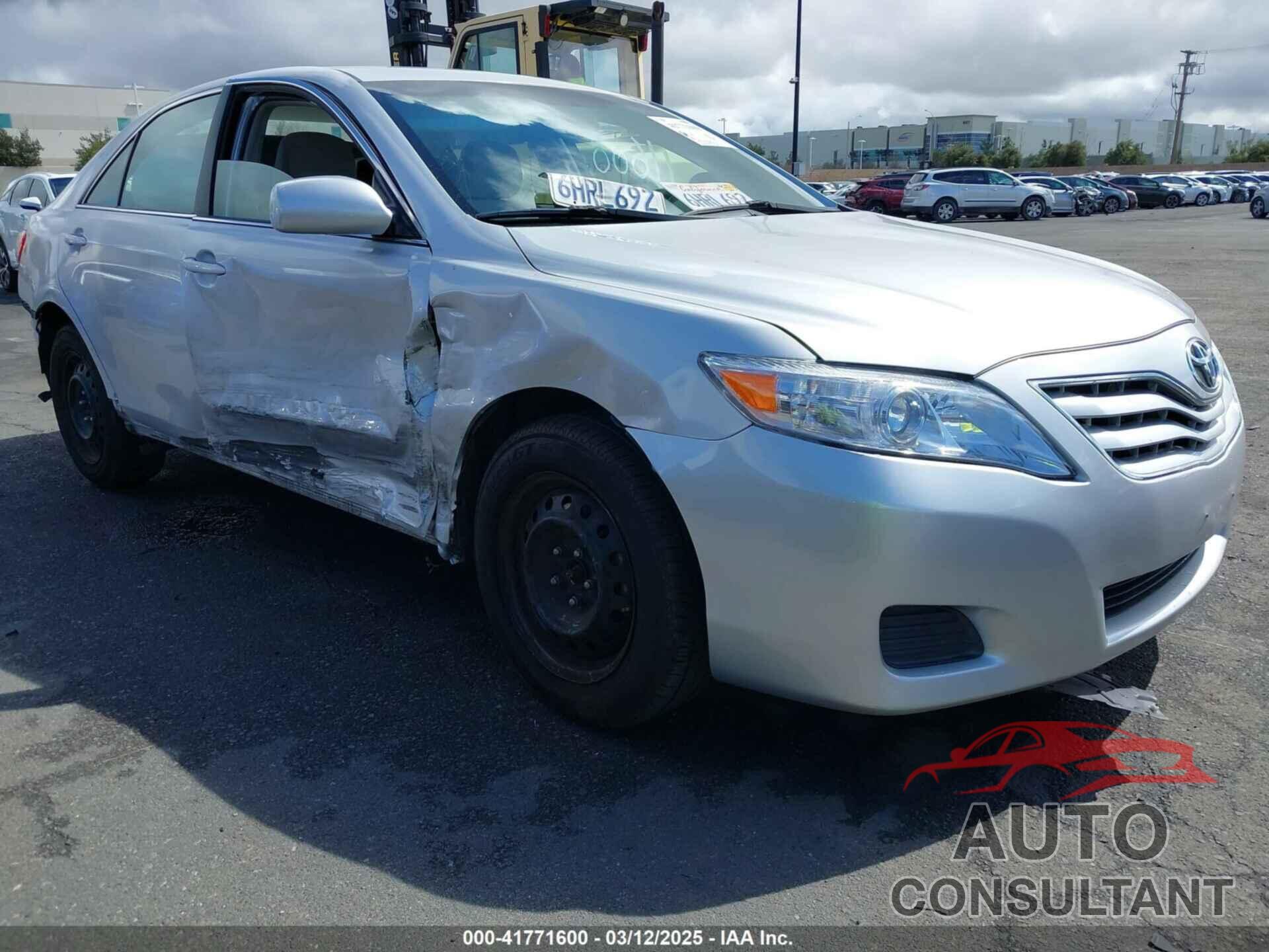TOYOTA CAMRY 2010 - 4T1BF3EK3AU526941