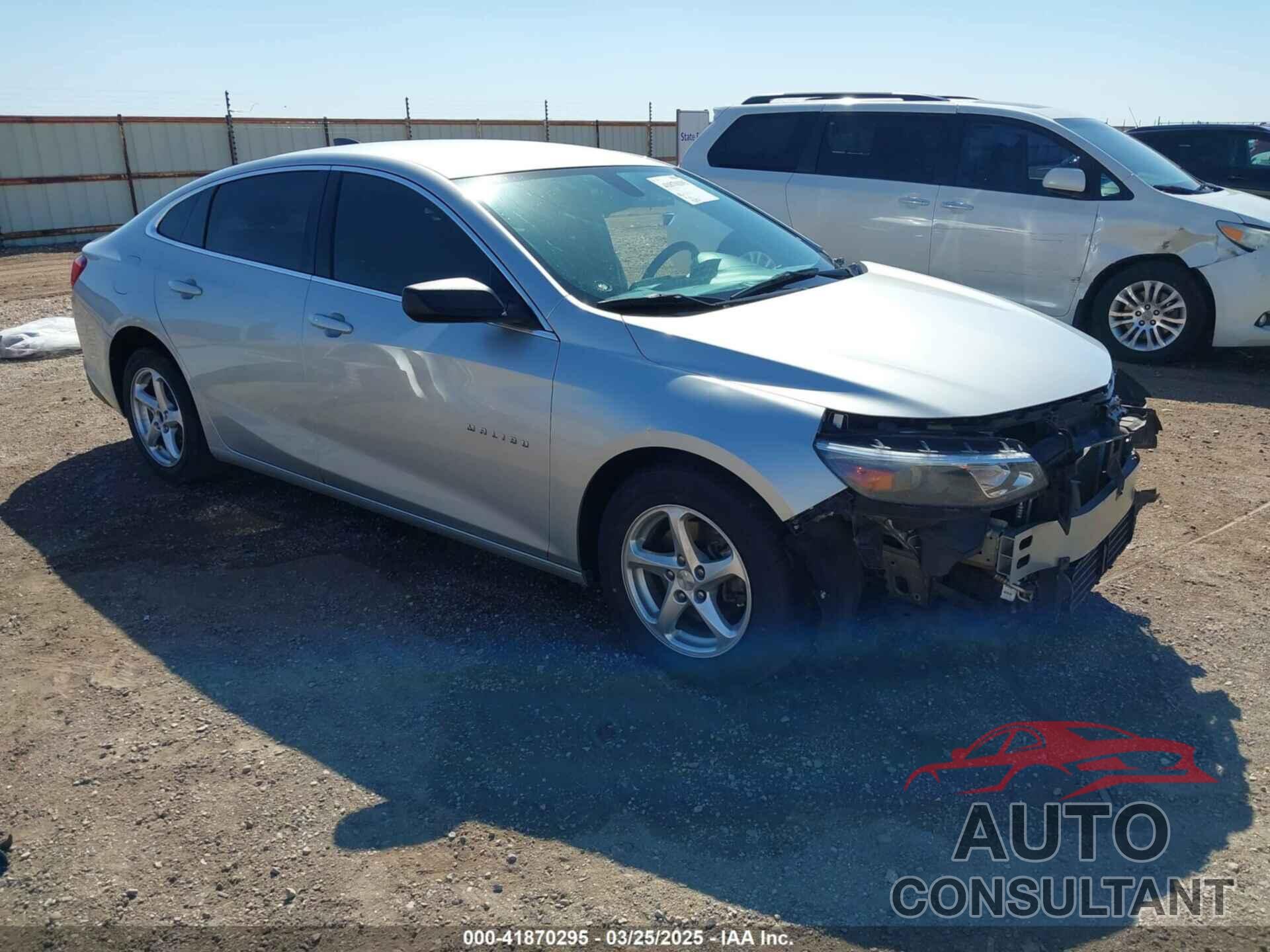 CHEVROLET MALIBU 2017 - 1G1ZB5ST0HF182516