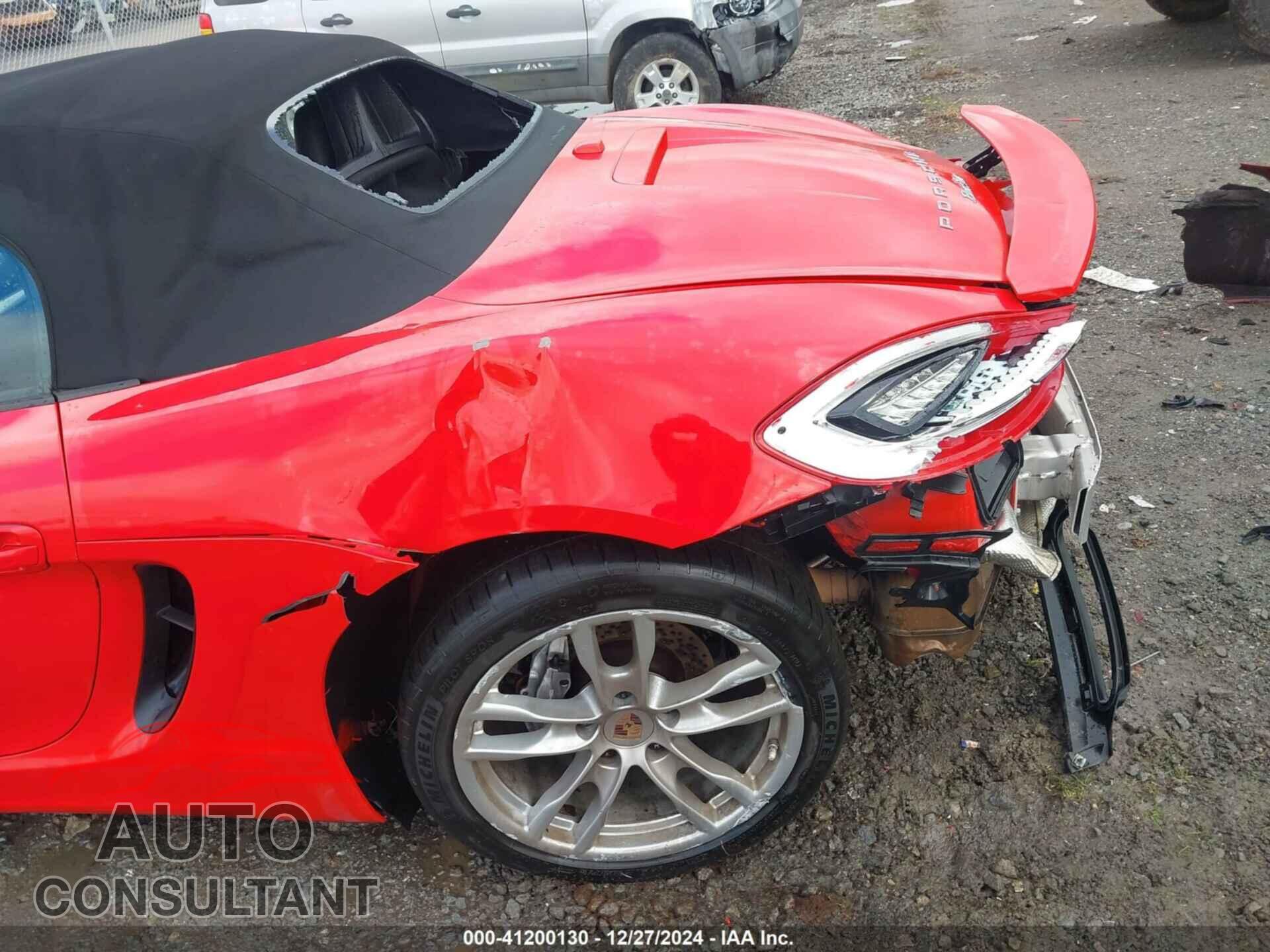 PORSCHE BOXSTER 2014 - WP0CA2A89ES120109