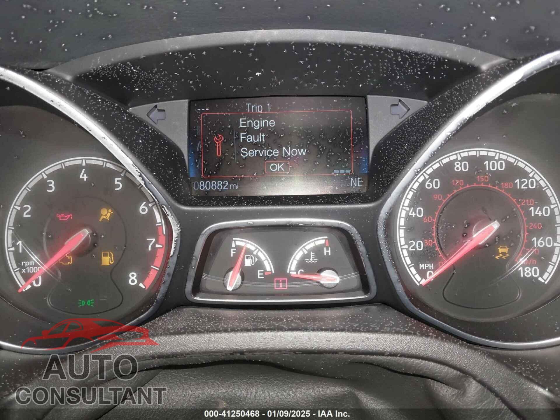 FORD FOCUS ST 2017 - 1FADP3L97HL307156