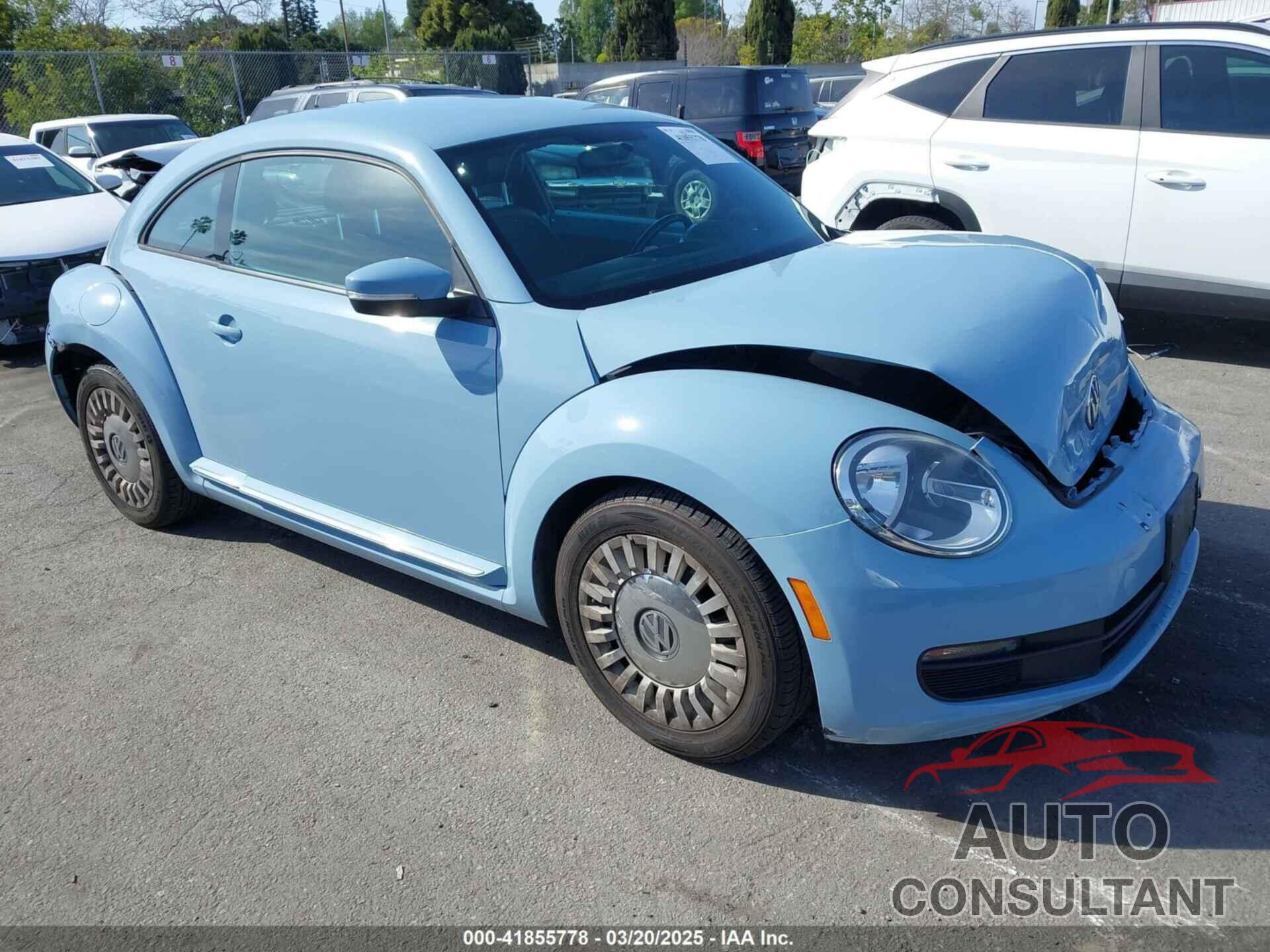 VOLKSWAGEN BEETLE 2013 - 3VWHX7AT4DM667136