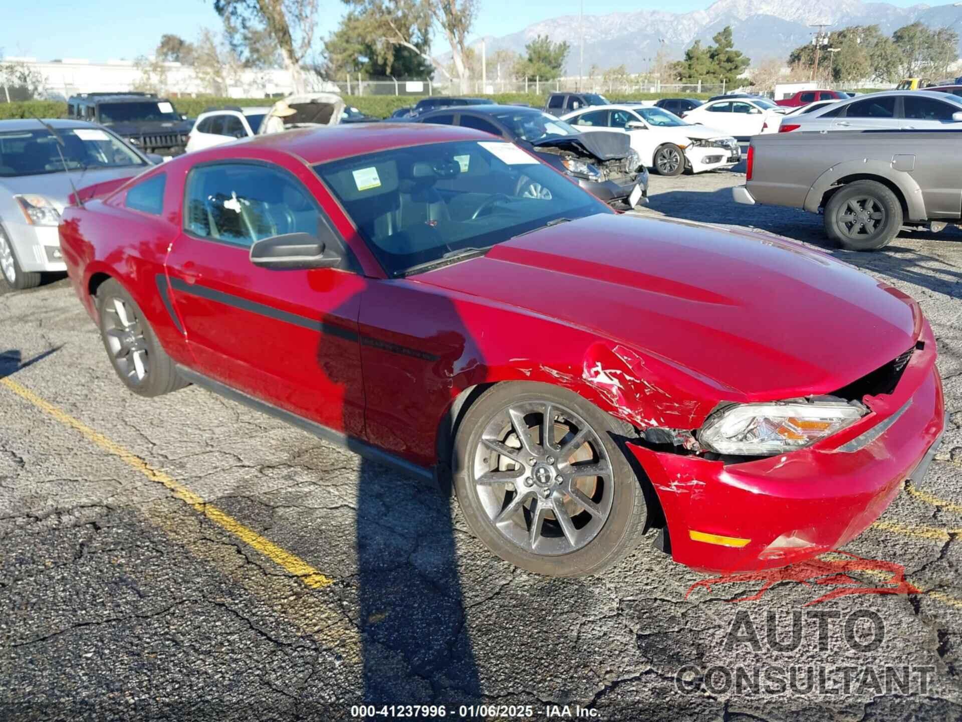 FORD MUSTANG 2012 - 1ZVBP8AM6C5279155